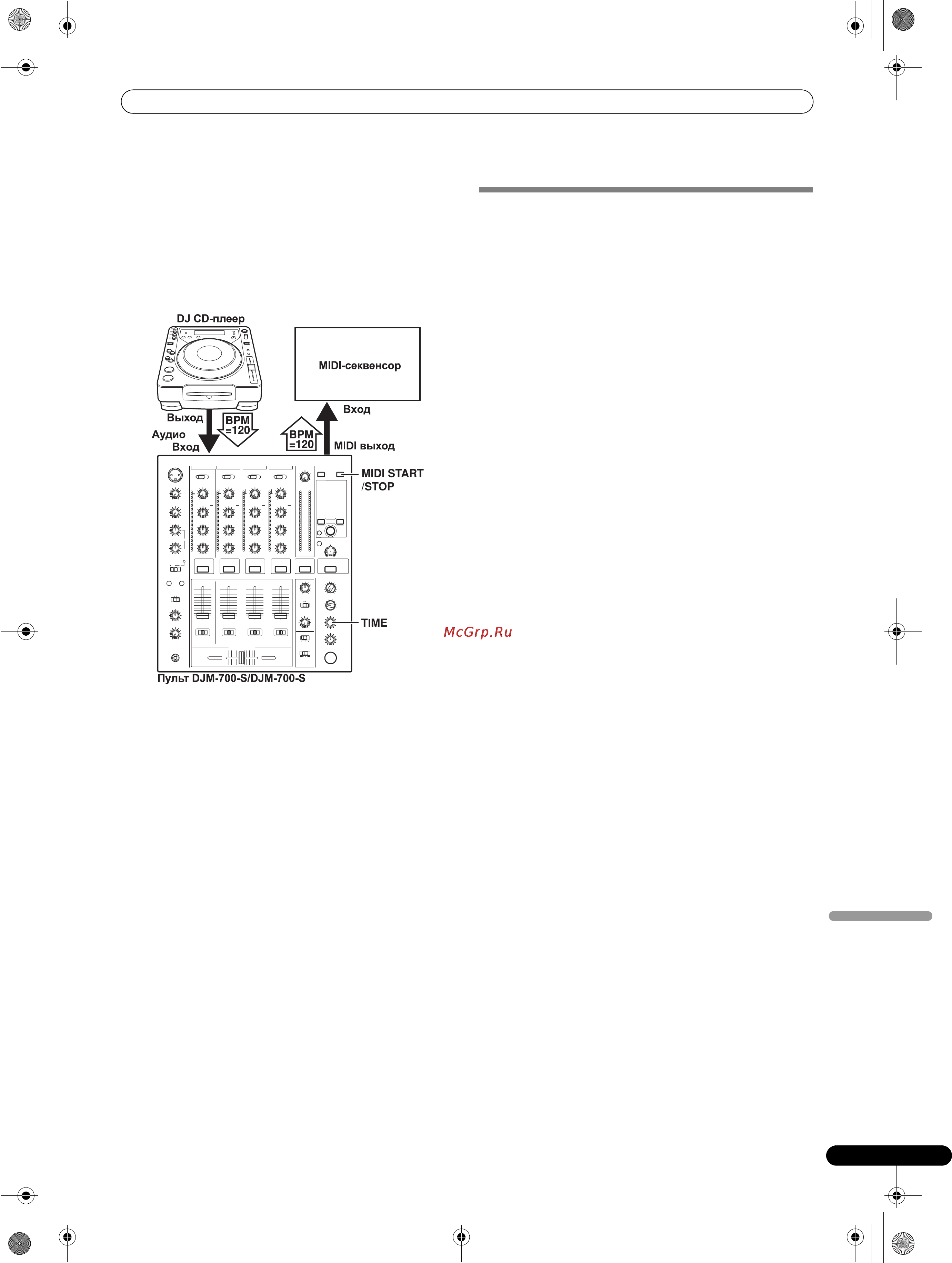 Pioneer DJM-700-S [177/184] Настройка midi интерфейса