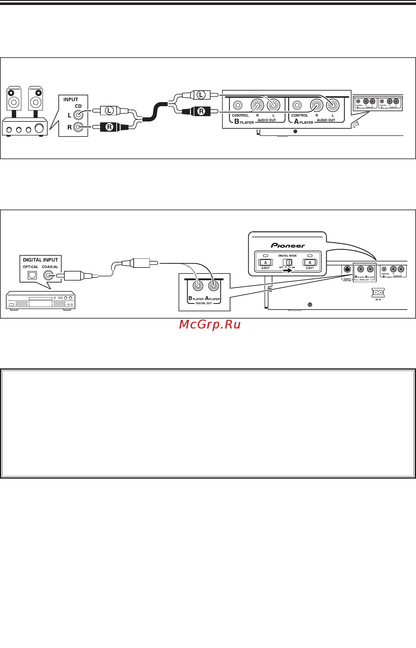 Pioneer CMX-3000 [20/40] Подключение шнура питания