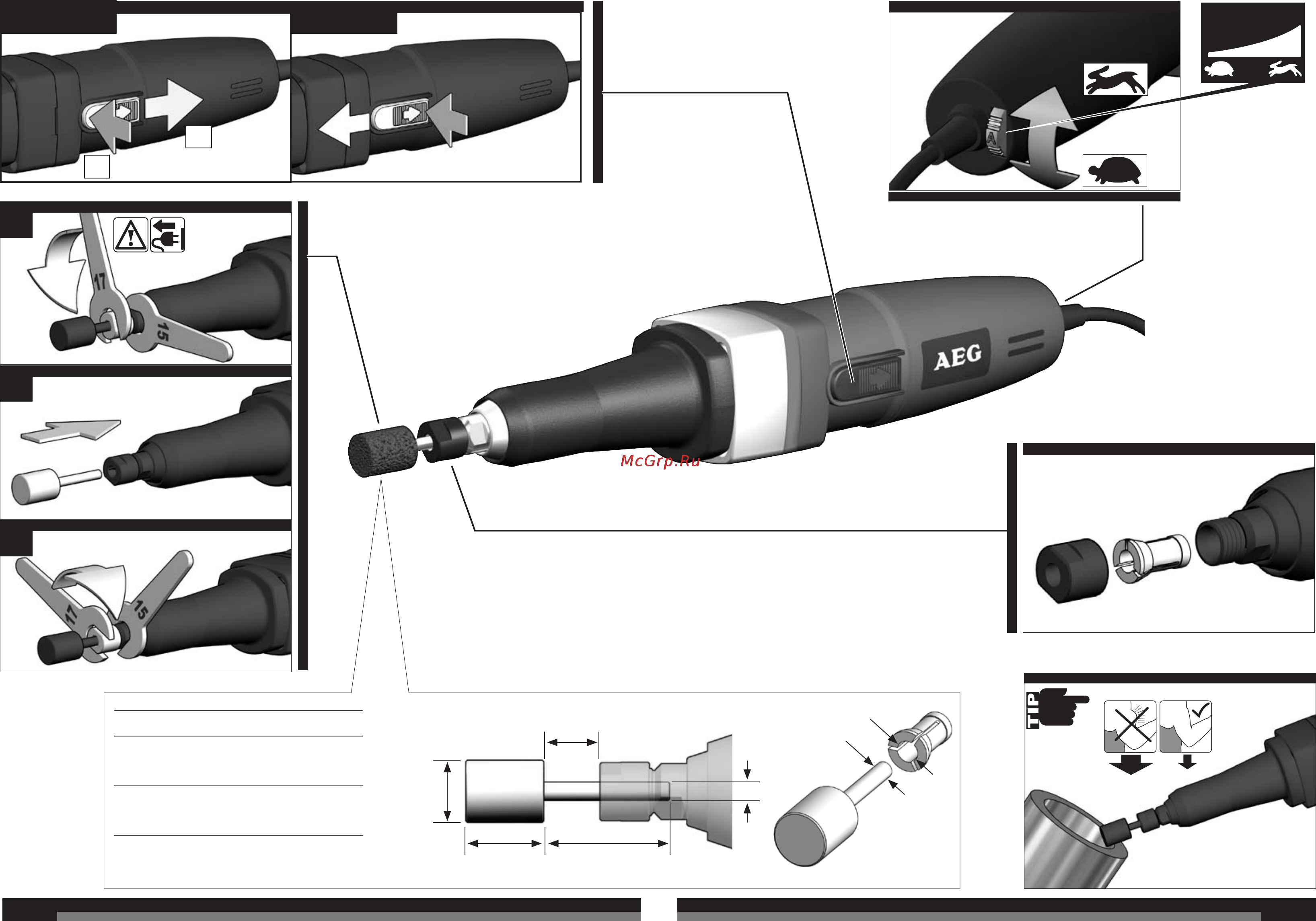 AEG GSL 600 E 412965 Инструкция по эксплуатации онлайн [3/45] 8788