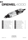 Dremel 4000 F.013.400.0JH Инструкция по эксплуатации
