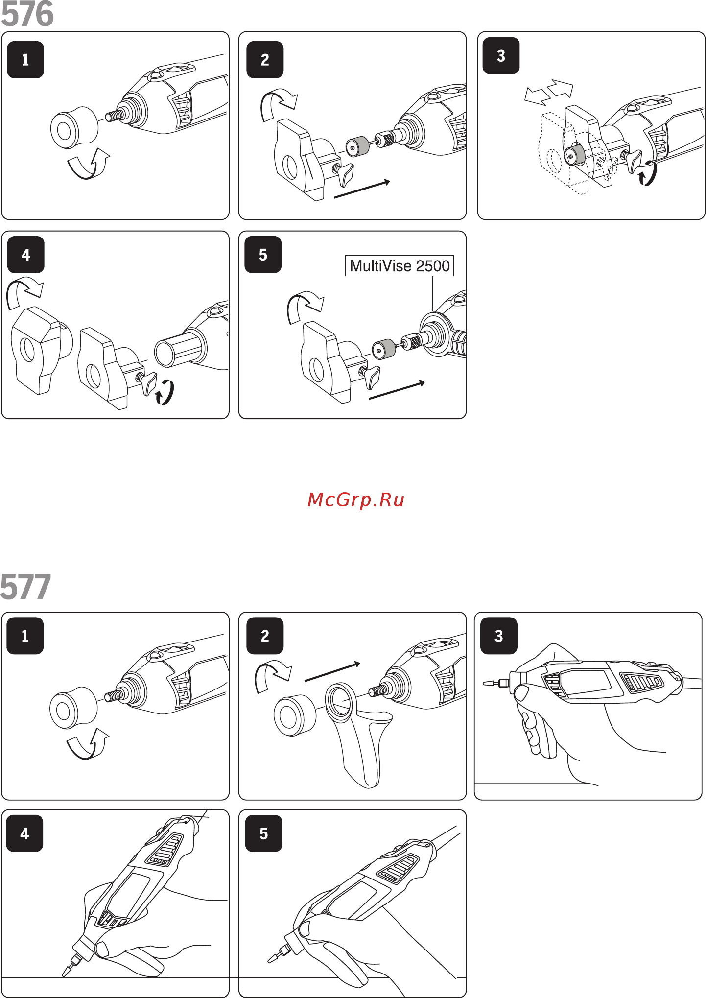 Dremel 4000 F.013.400.0JH Инструкция по эксплуатации онлайн [9/116] 8796