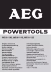 AEG WS 6-125 Инструкция по эксплуатации