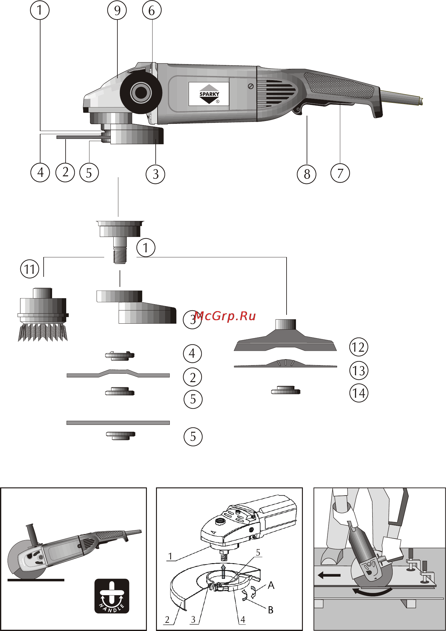 Sparky MA 2000 (AVR) Инструкция по эксплуатации онлайн [2/4] 8898
