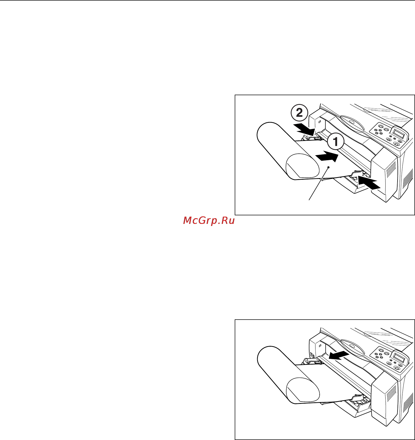 Xerox DocuPrint 255 [34/190] Загрузка бумаги пользовательского формата в обходной лоток