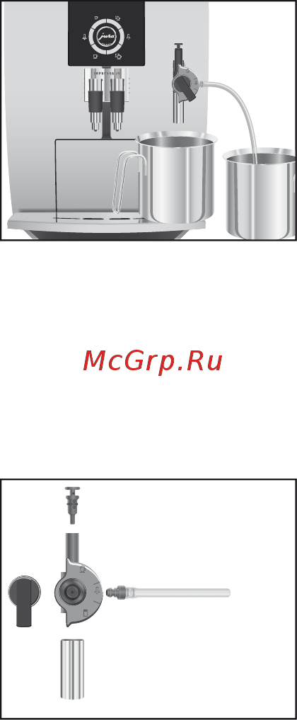 Jura J5 black [67/108] Демонтаж уст ройства profi auto cappuccino
