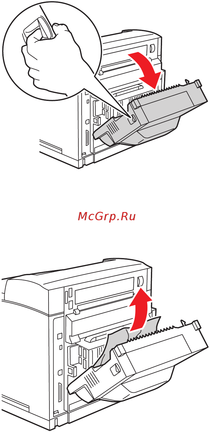 Xerox Phaser 4510 [120/144] Застревание в блоке двусторонней печати