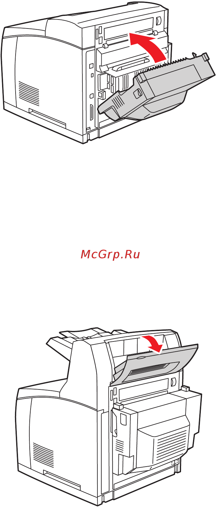 Xerox Phaser 4510 [121/144] Застревание в укладчике