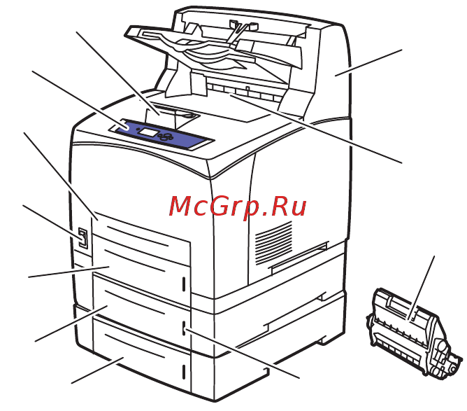 Xerox Phaser 4510B [8/144] Лазерный принтер phaser 4510 1 2