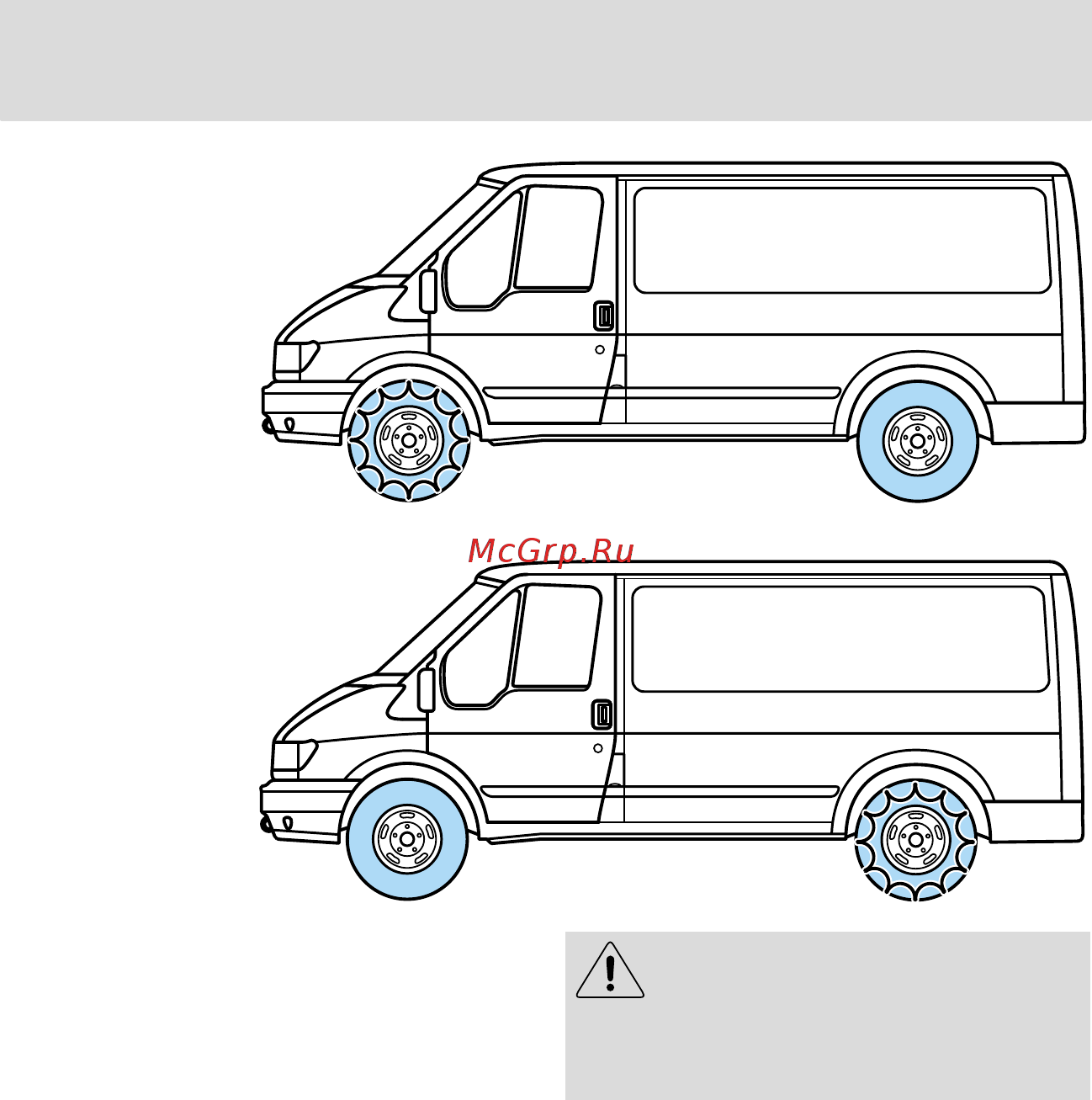 Ford Tourneo Connect (2003) [235/255] Объемы заполнения и технические характеристики