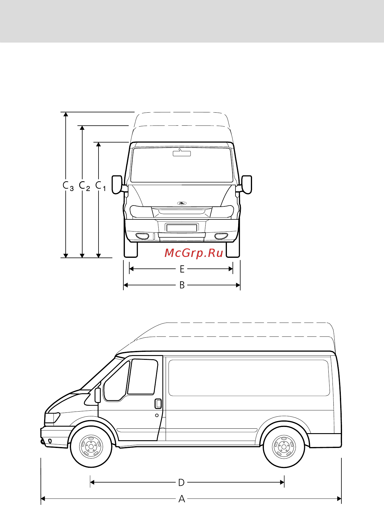 Ford Tourneo Connect (2003) Инструкция по эксплуатации онлайн [238/255] 8997