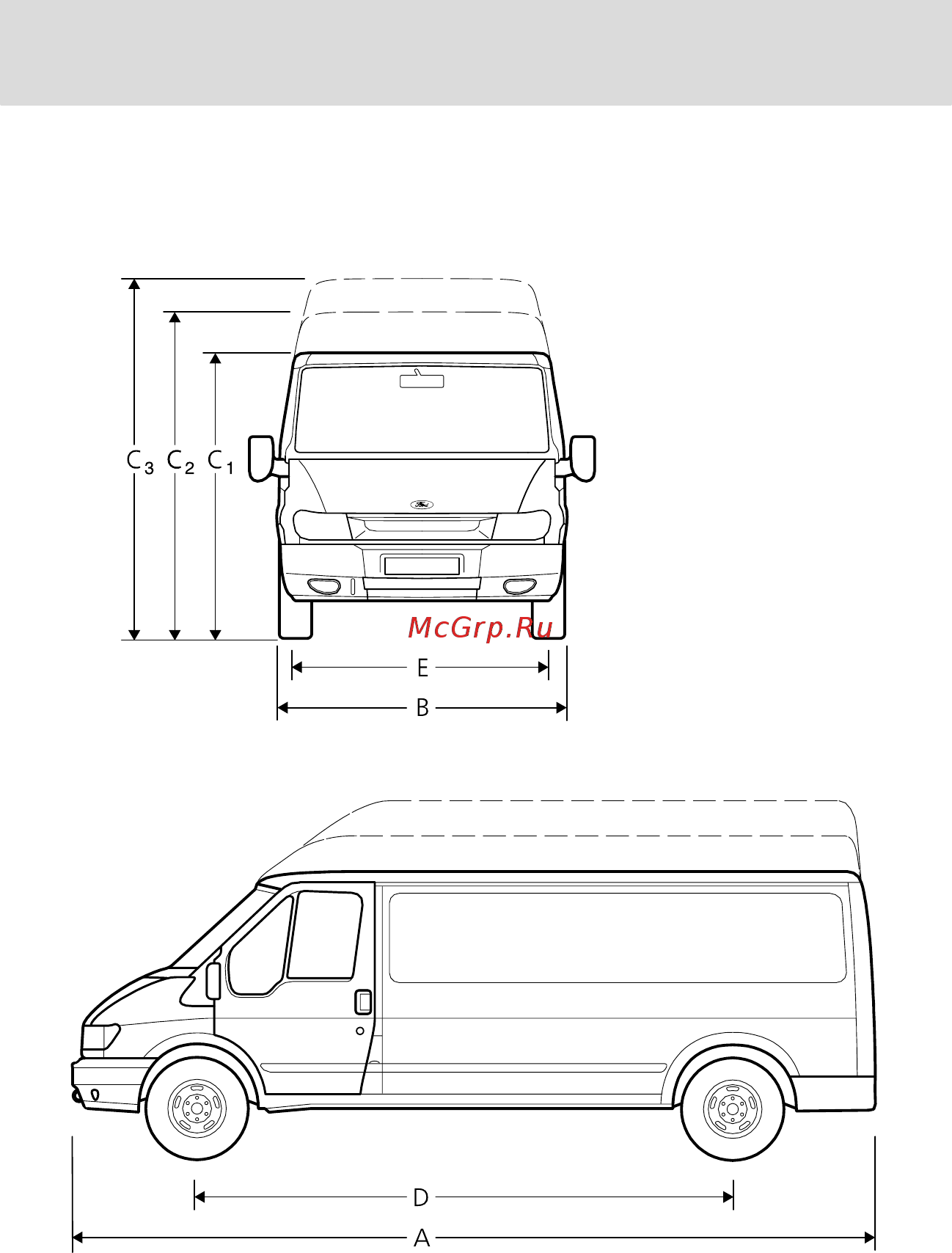 Ford Tourneo Connect (2003) Инструкция по эксплуатации онлайн [240/255] 8997