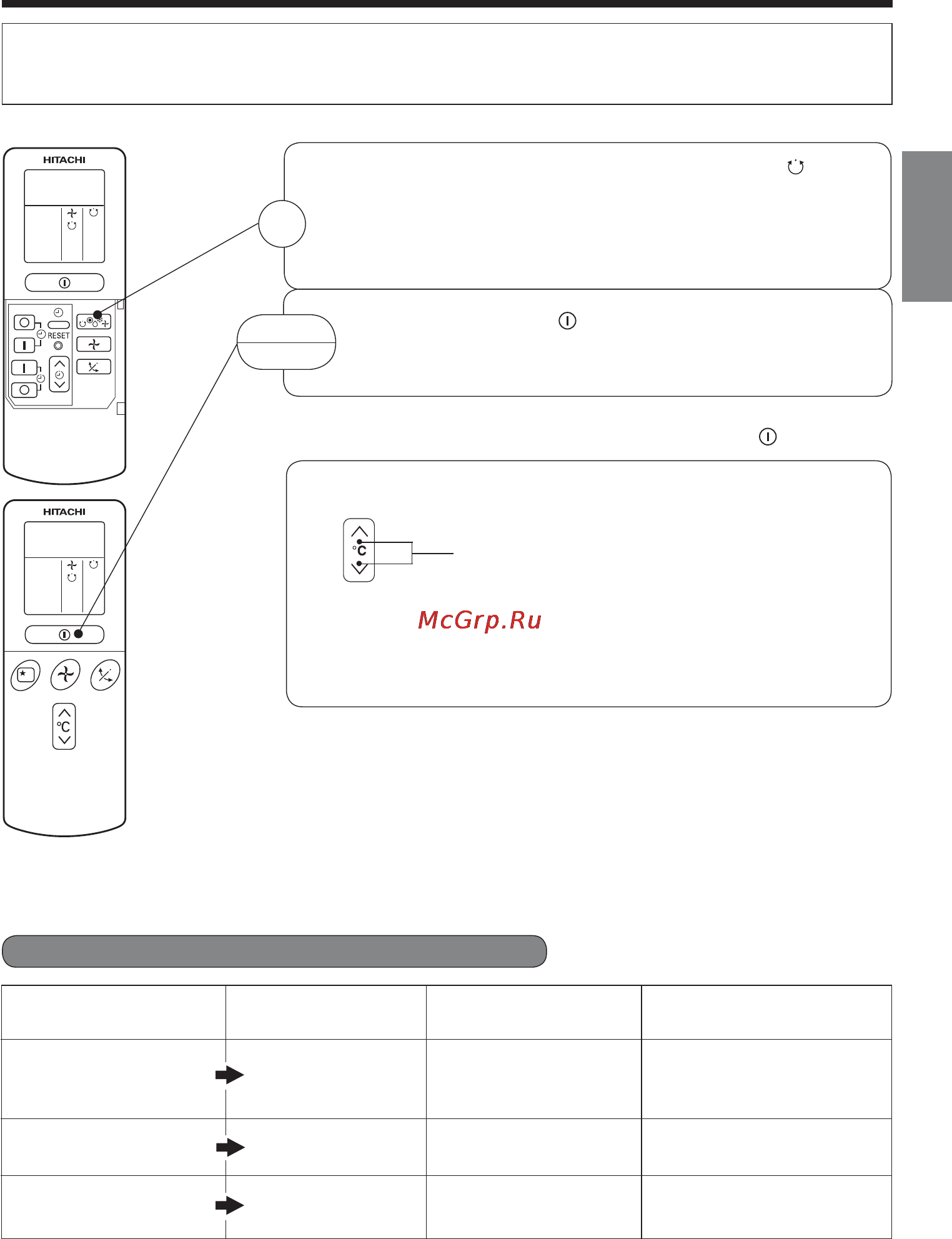 Hitachi RAS-18LH1 / RAC-18LH1 [7/27] Автоматический режим работы