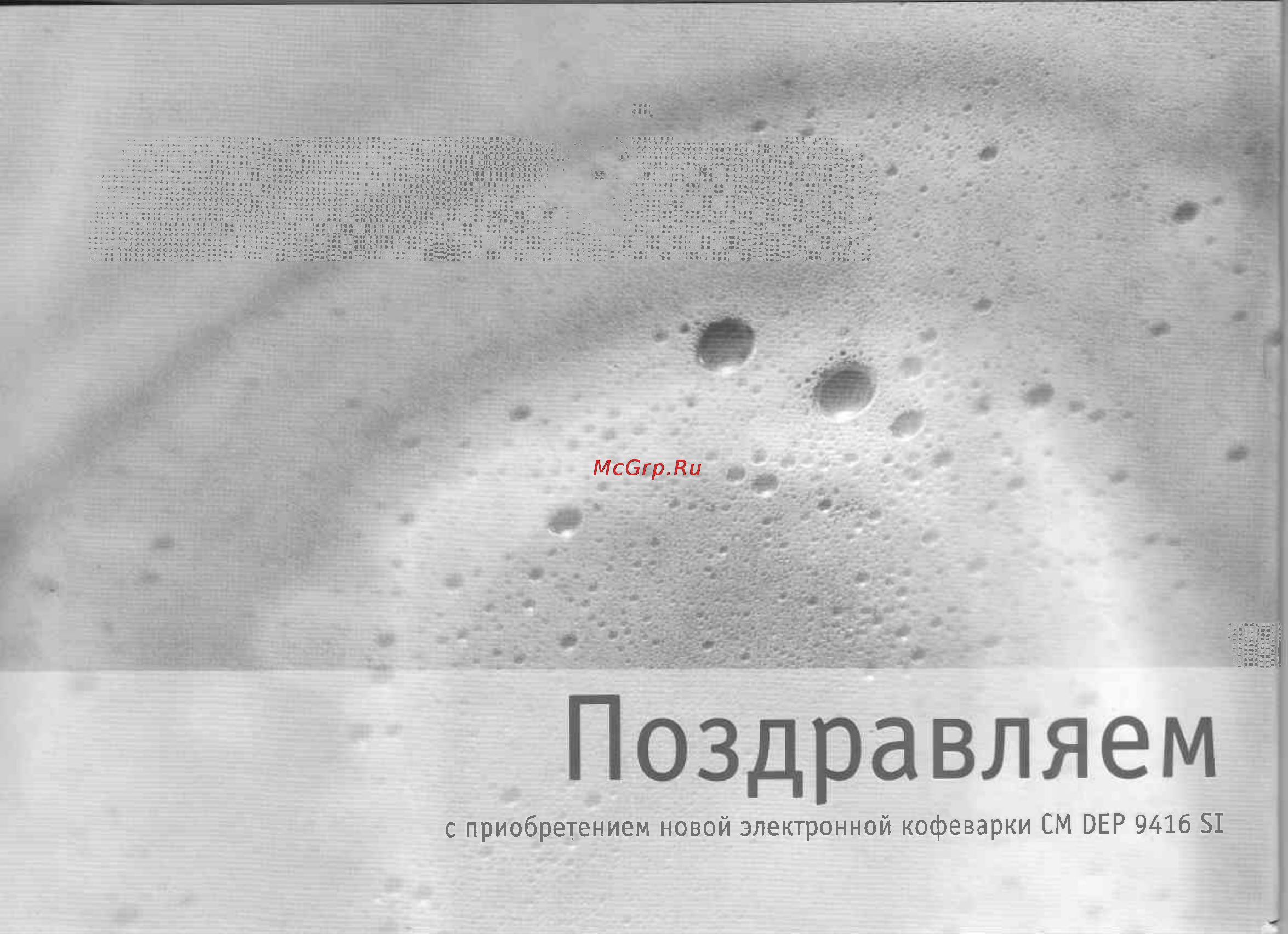 Bork CM DEP 9416 SI Инструкция по эксплуатации онлайн [4/20] 9146