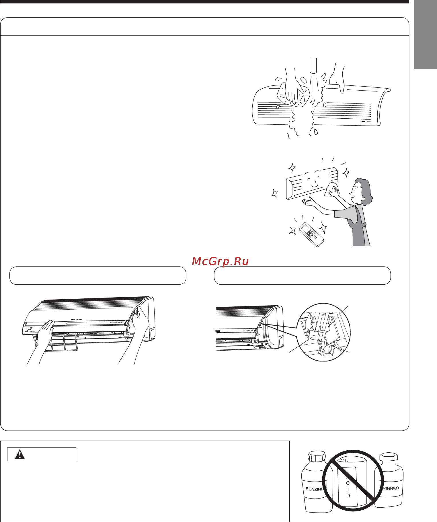 Hitachi RAS-30EH2 / RAC-30EH2 [21/51] English