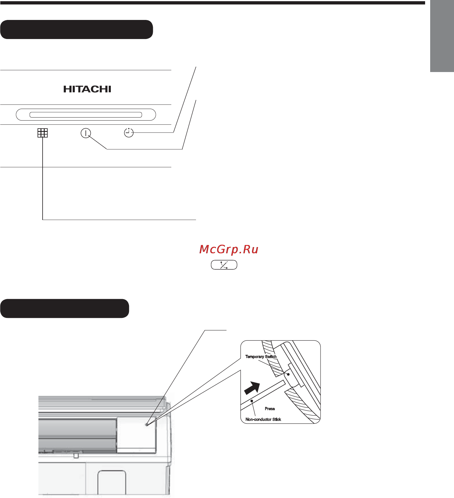 Hitachi RAS-30EH2 / RAC-30EH2 [5/51] English