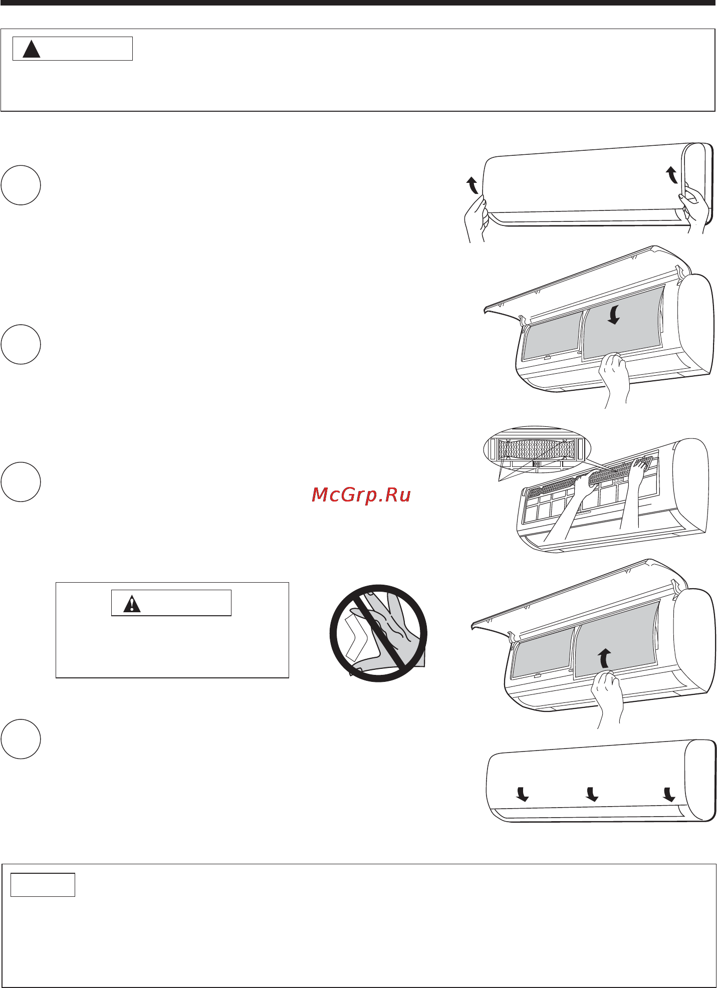Hitachi RAS-18EH2/RAC-18EH2 [18/51] Attaching the air purifying filters
