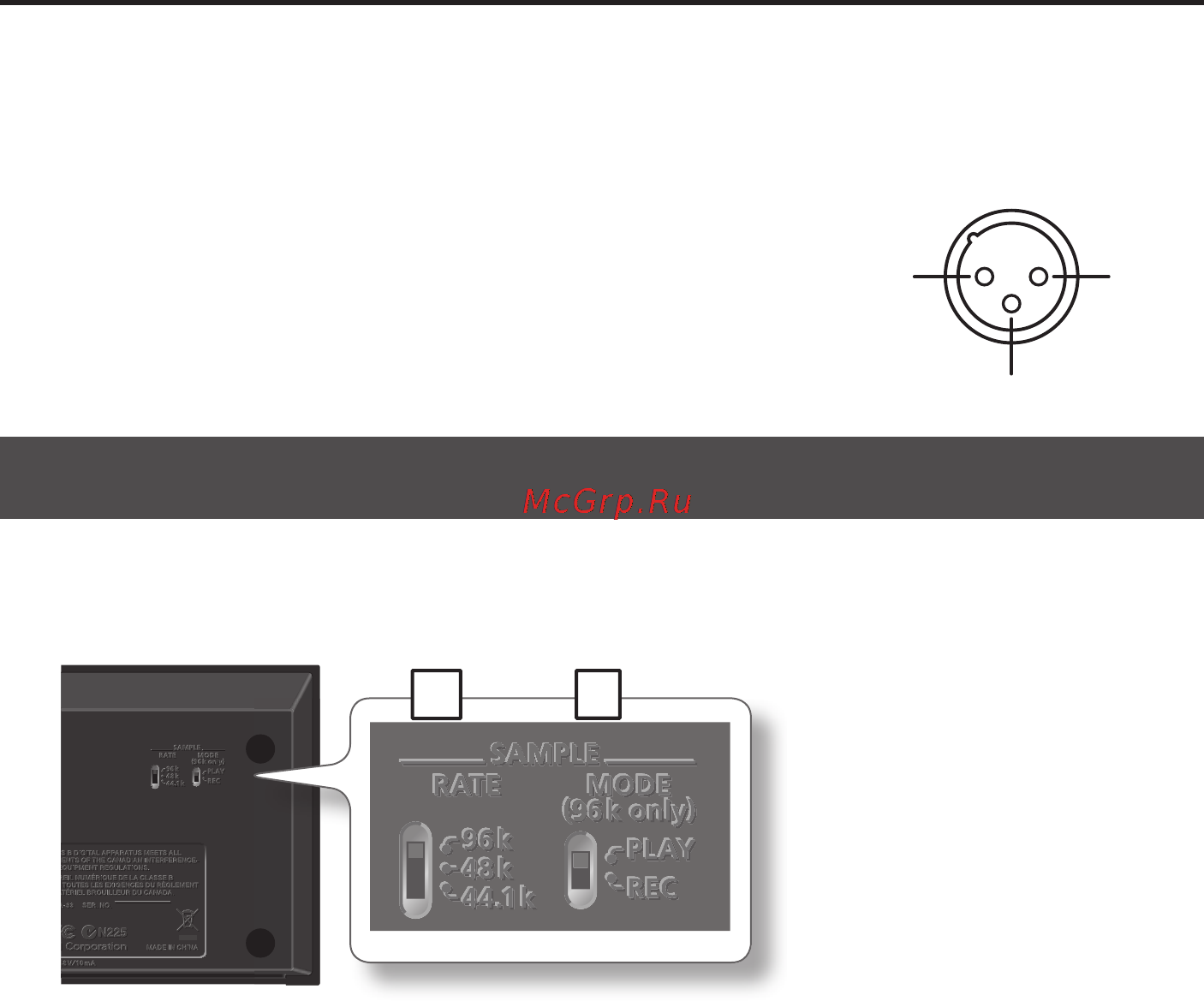 Roland TRI-CAPTURE [13/51] Нижняя панель