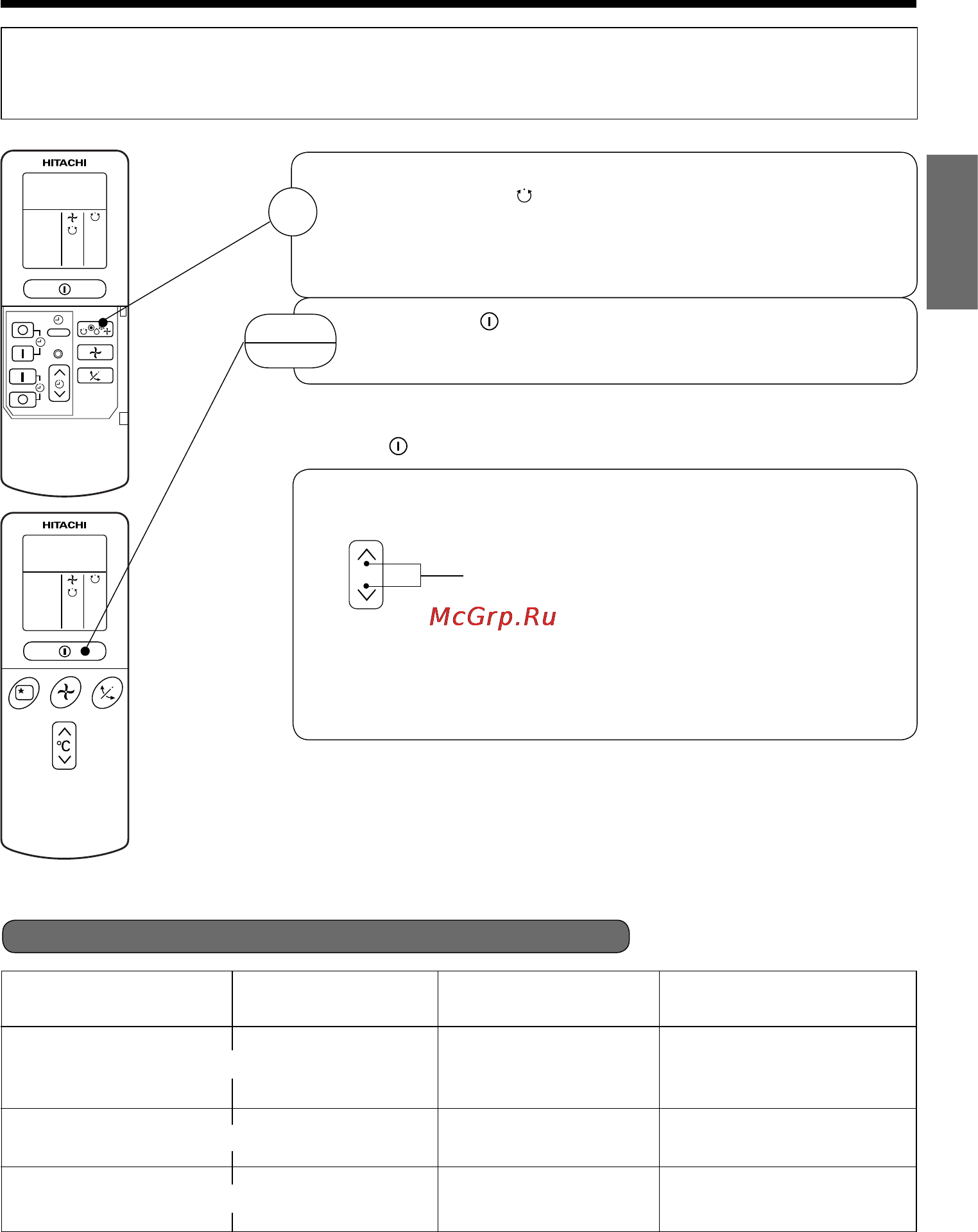 Hitachi RAS-10LH1 / RAC-10LH1 [7/29] Автоматический режим работы
