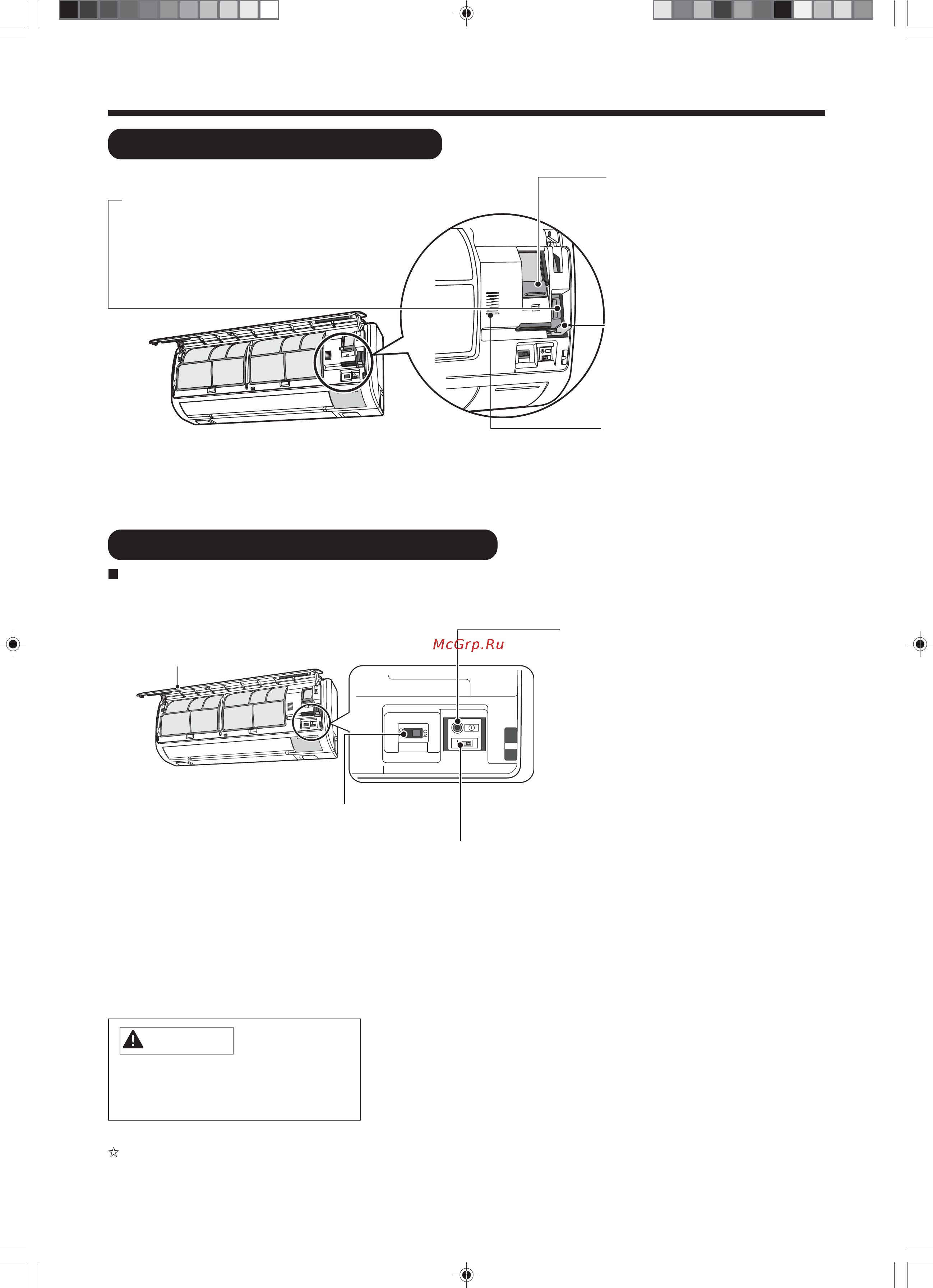 Hitachi Hitachi RAS-10JH4 / RAC-10JH4 [6/36] Панель управления внутреннего блока