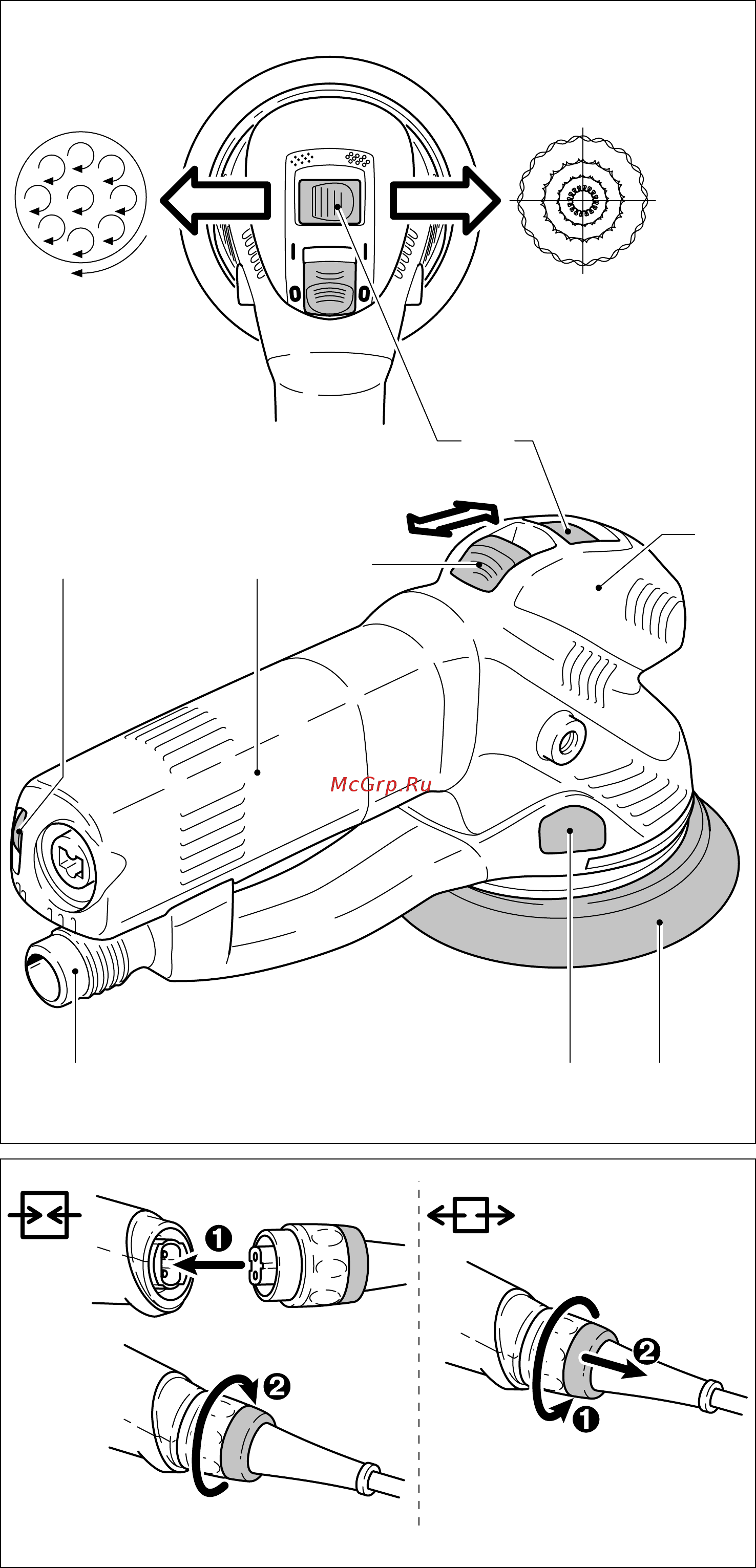 Festool Rotex RO 150 FEQ 571761 Инструкция по эксплуатации онлайн [4/62] 9276