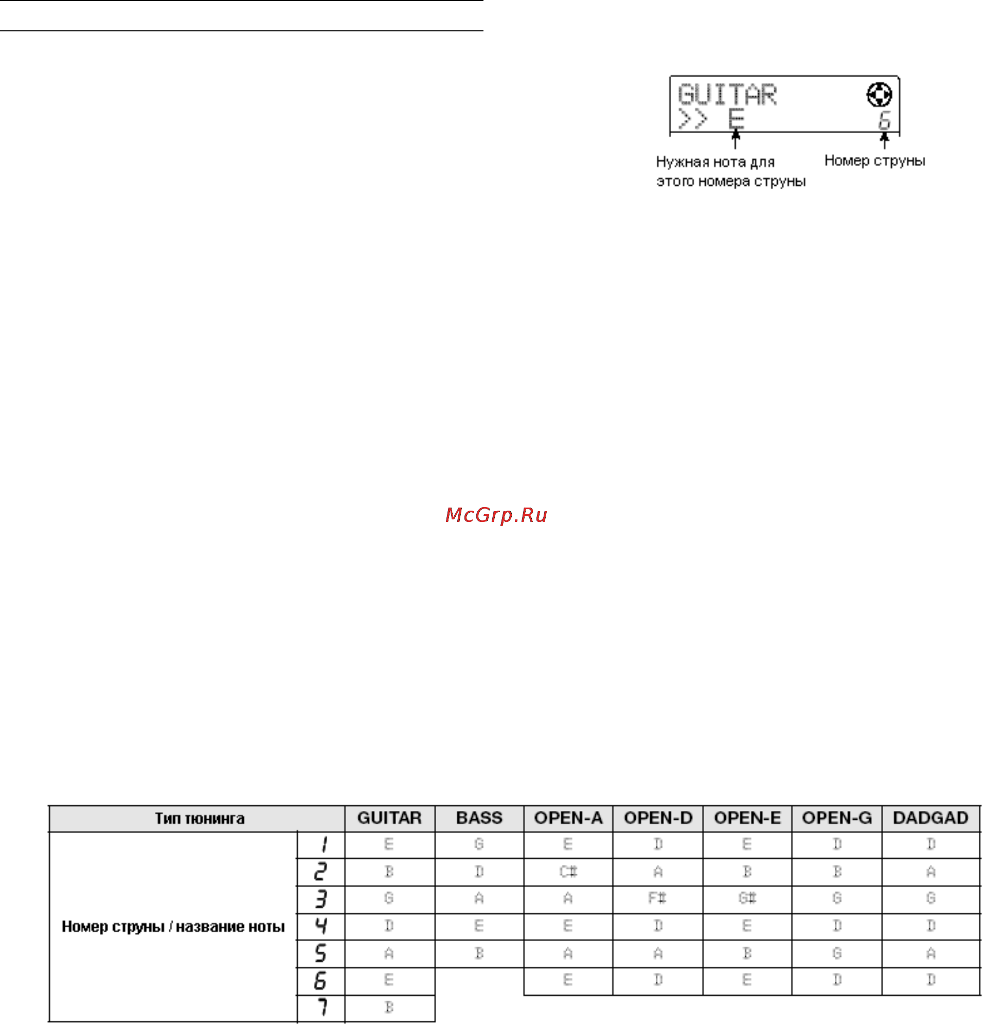 Zoom MRS-8SD [114/144] Использование других типов тюнинга