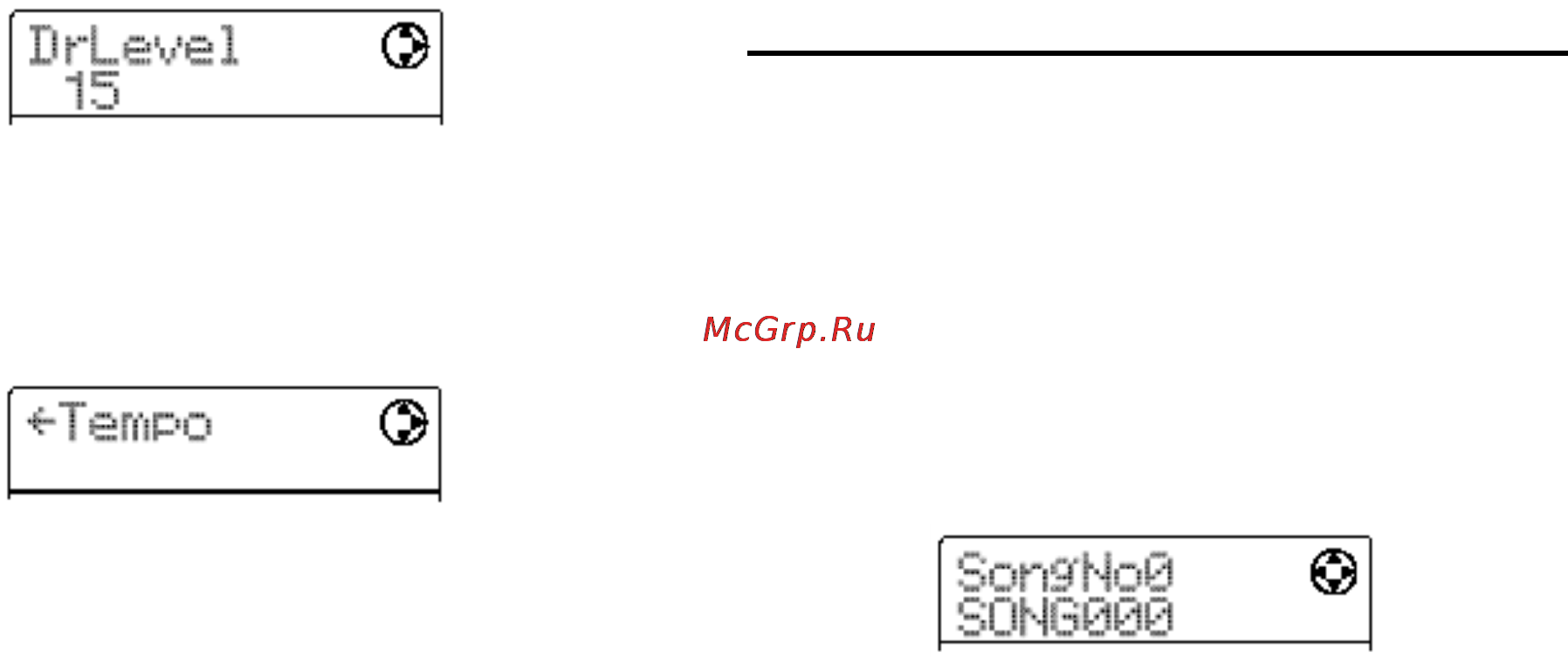 Zoom MRS-8SD [83/144] Воспроизведение ритм сонга