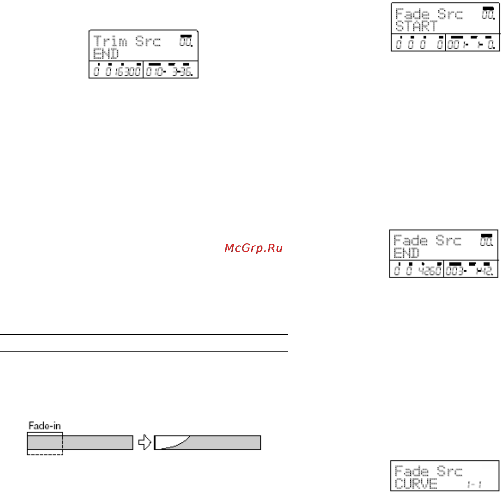 Zoom MRS-802 [49/166] Fade in fade out на определенном отрезке
