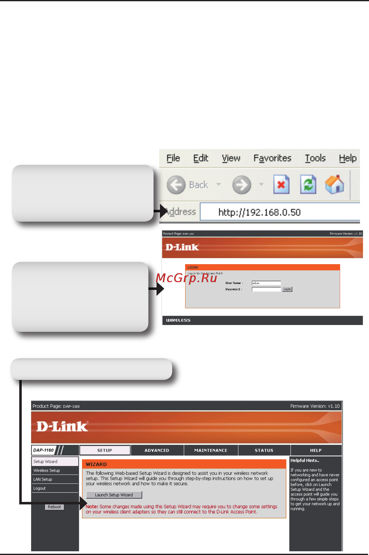 D-Link DAP-1160 Инструкция по эксплуатации онлайн [4/10] 9339