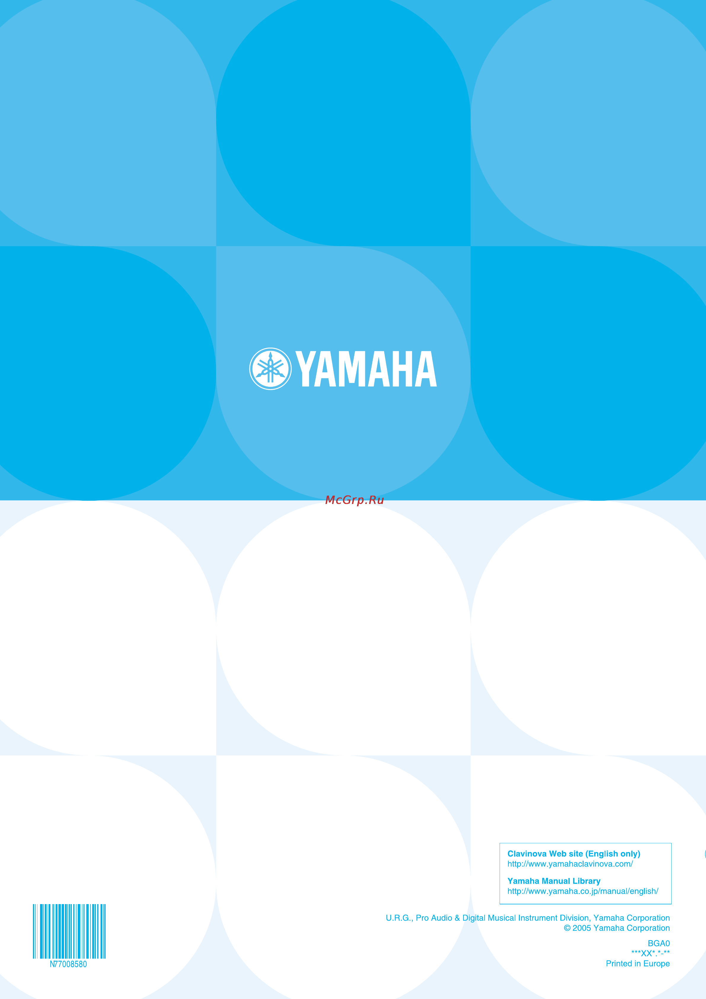 Yamaha CLP-270M [124/124] Yamaha