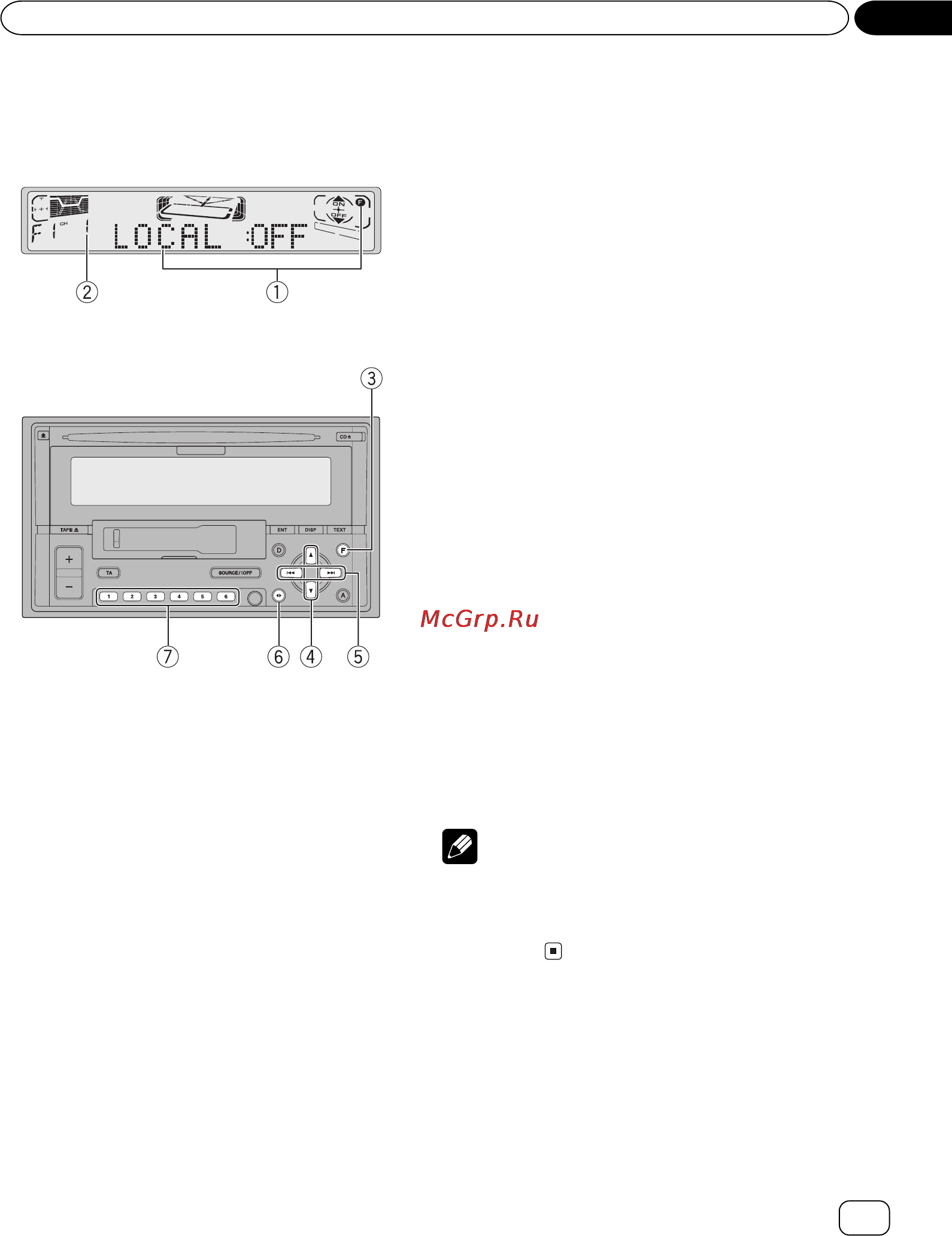 Pioneer FH-P4000R [11/60] Тюнер