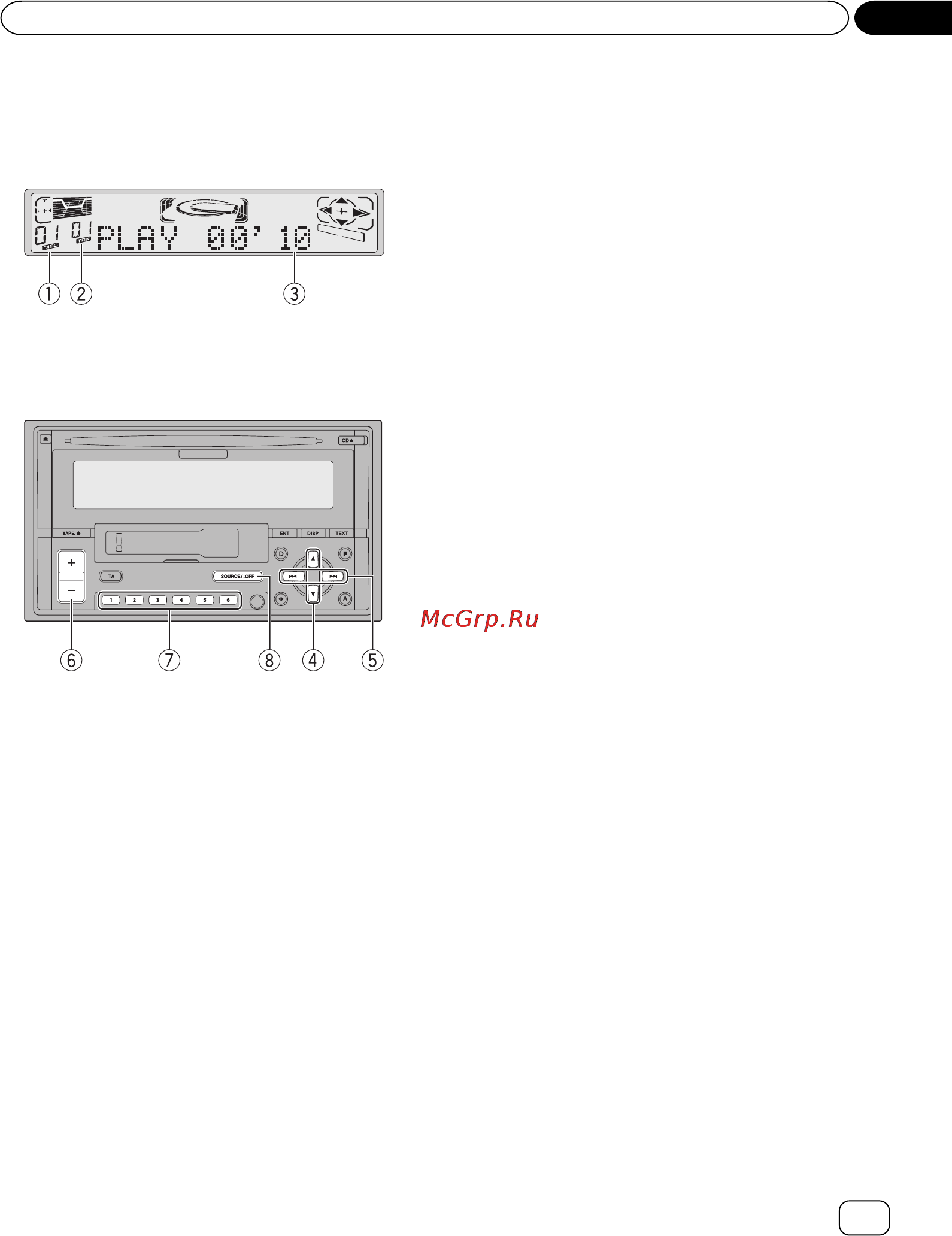 Pioneer FH-P4000R [31/60] Проигрыватель малти кд