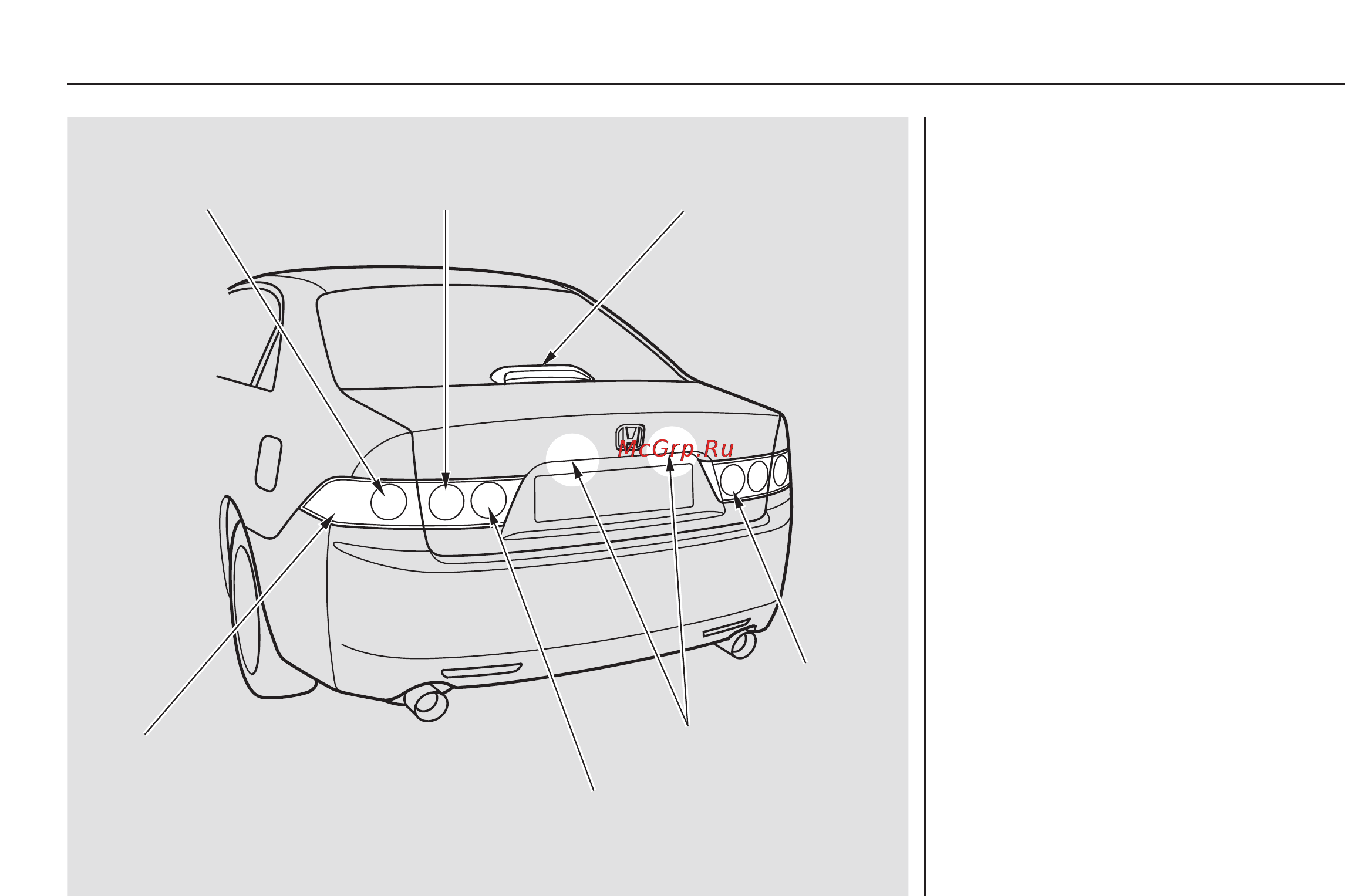 Honda Accord VII [414/509] Приборы освещения и сигнализации