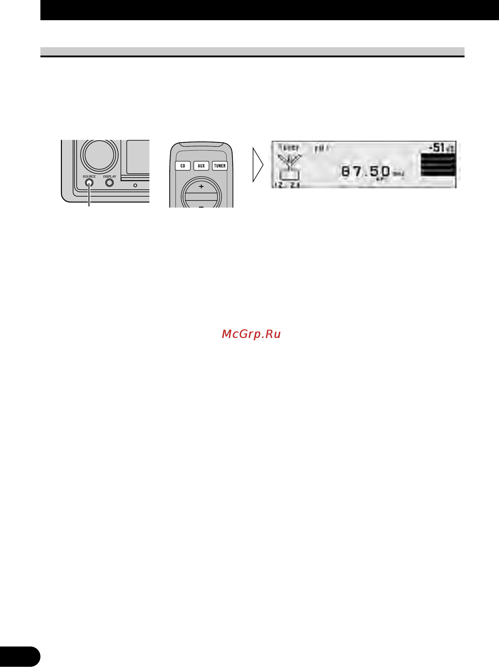 Pioneer RS-D7RII [24/92] Основные операции