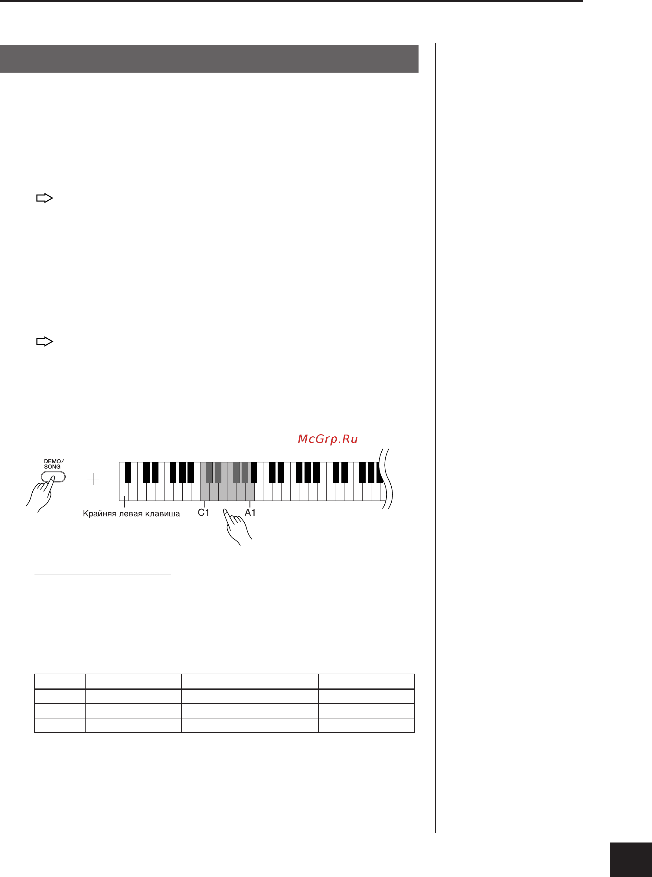 Yamaha CLP-220 [15/50] Прослушивание демонстрационных мелодий