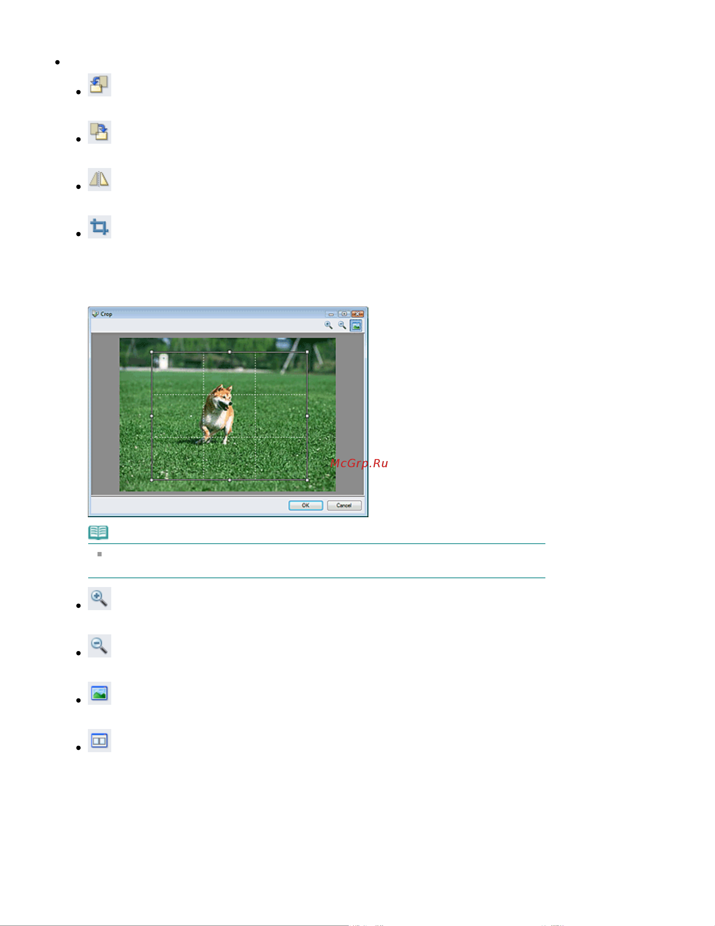 Canon Pixma MP 272 [436/722] Стр 436 из 722 стр окно исправить улучшить изображения correct enhance images