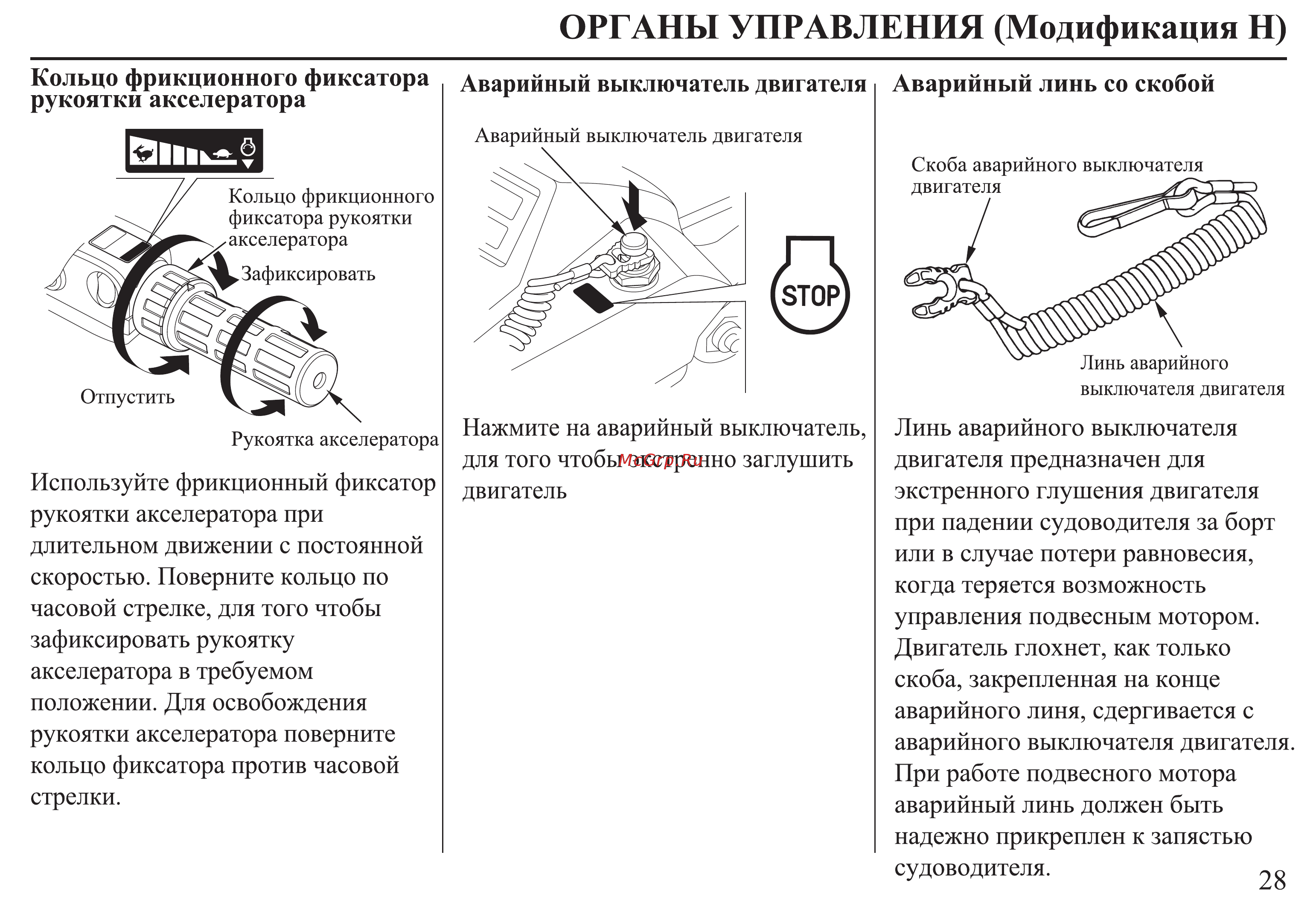 Honda BF25D Инструкция по эксплуатации онлайн [29/152] 9516