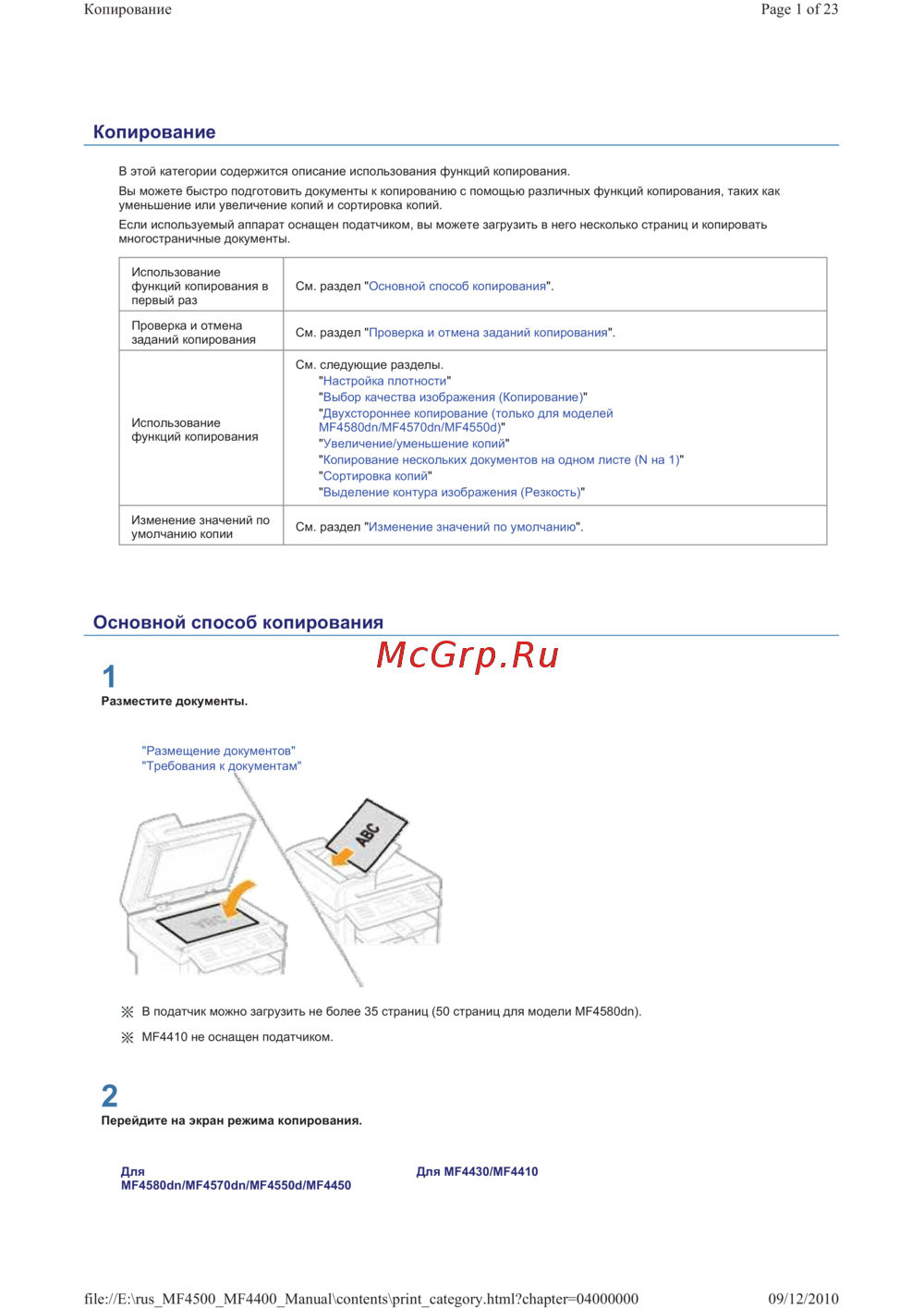 Canon i-SENSYS MF4410