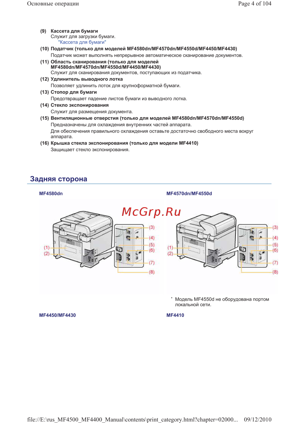 Canon i-SENSYS MF4410