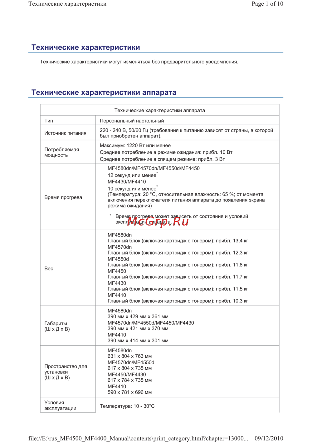 Canon i-SENSYS MF4410