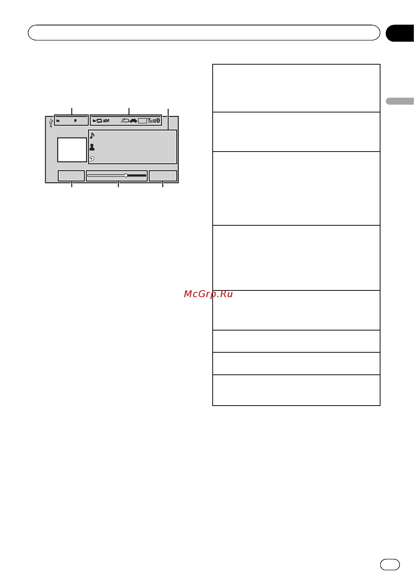 Pioneer MVH-8300BT [21/56] Воспроизведение аудио