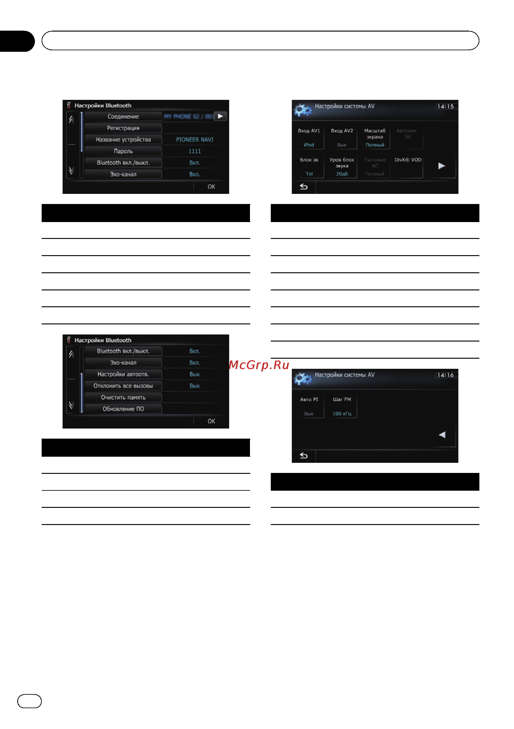 Pioneer AVIC-F930BT [212/224] Приложение