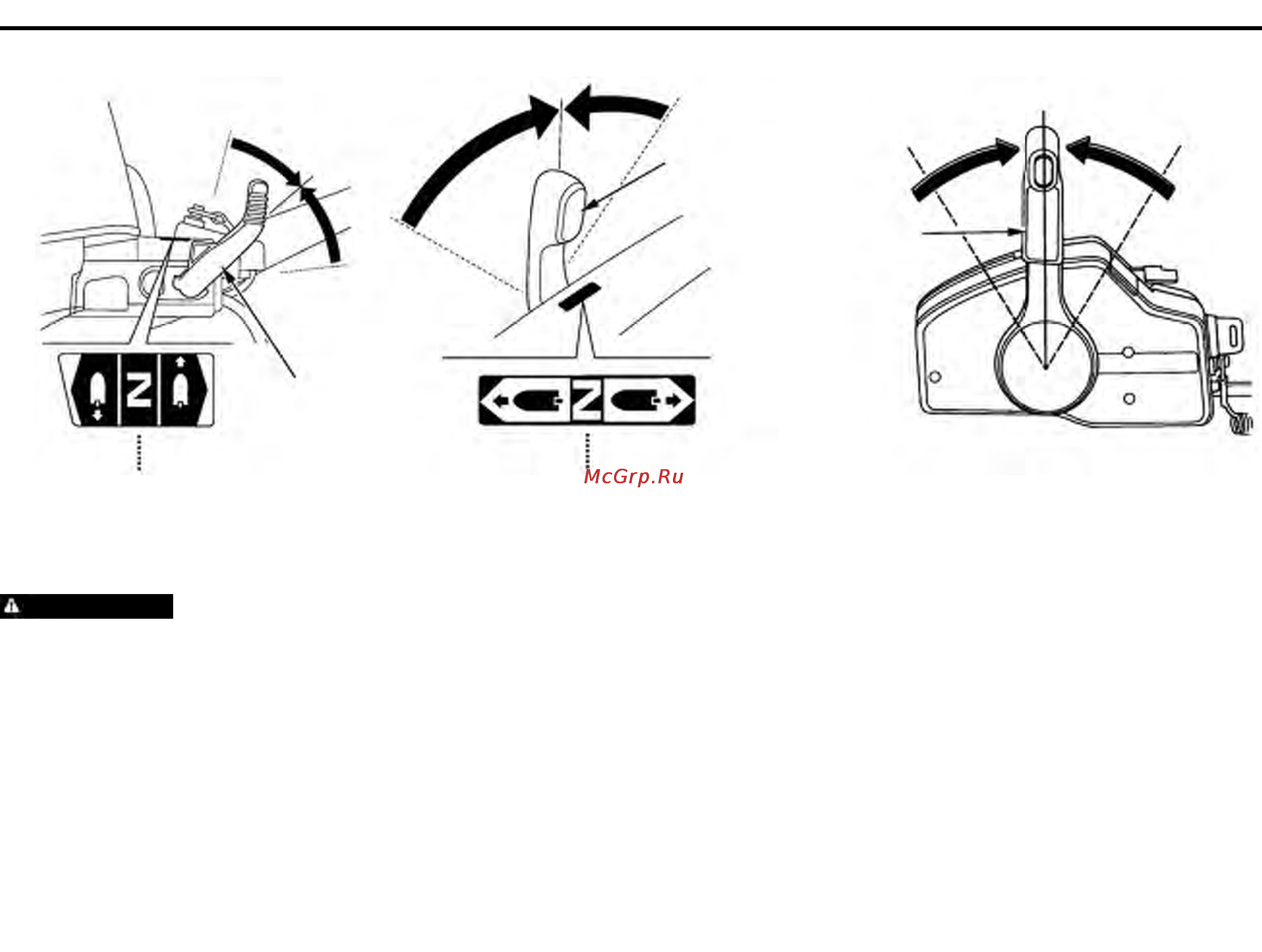 Honda BF50A [78/148] Система блокировки neutral starting system при аварийном пуске двигателя не работает перед аварийным пуском двигателя вручную проверьте чтобы рычаг переключения муфты реверса рычаг дистанционного управления находился в нейтральном положении это предотвратит пуск двигателя при включенном гребном винте неожиданное резкое ускорение лодки после пуска двигателя может привести к серьезным травмам или гибели людей