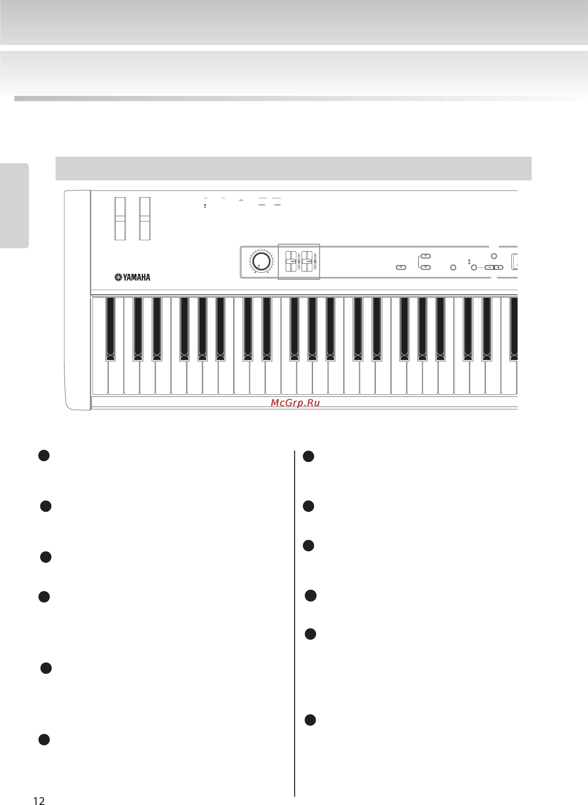 Yamaha CP33 [12/59] Справочная информация