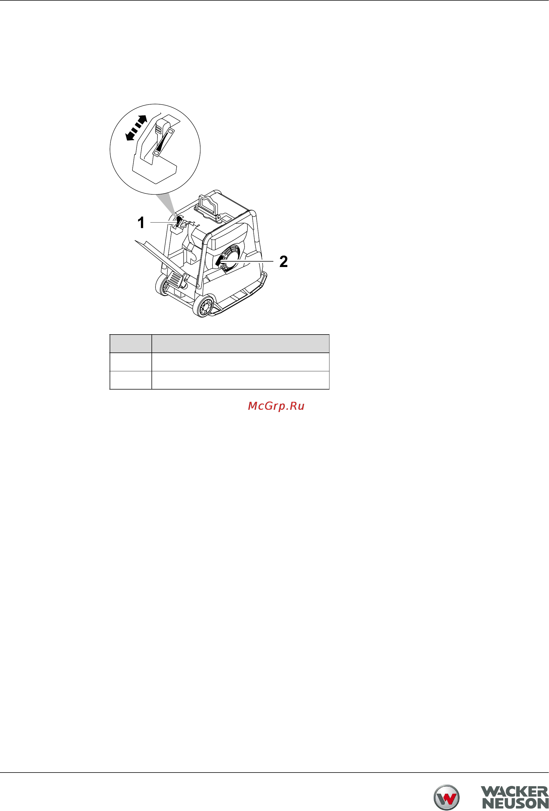Wacker Neuson DPU 3060He -TS 0610302 [36/70] Ввод в эксплуатацию