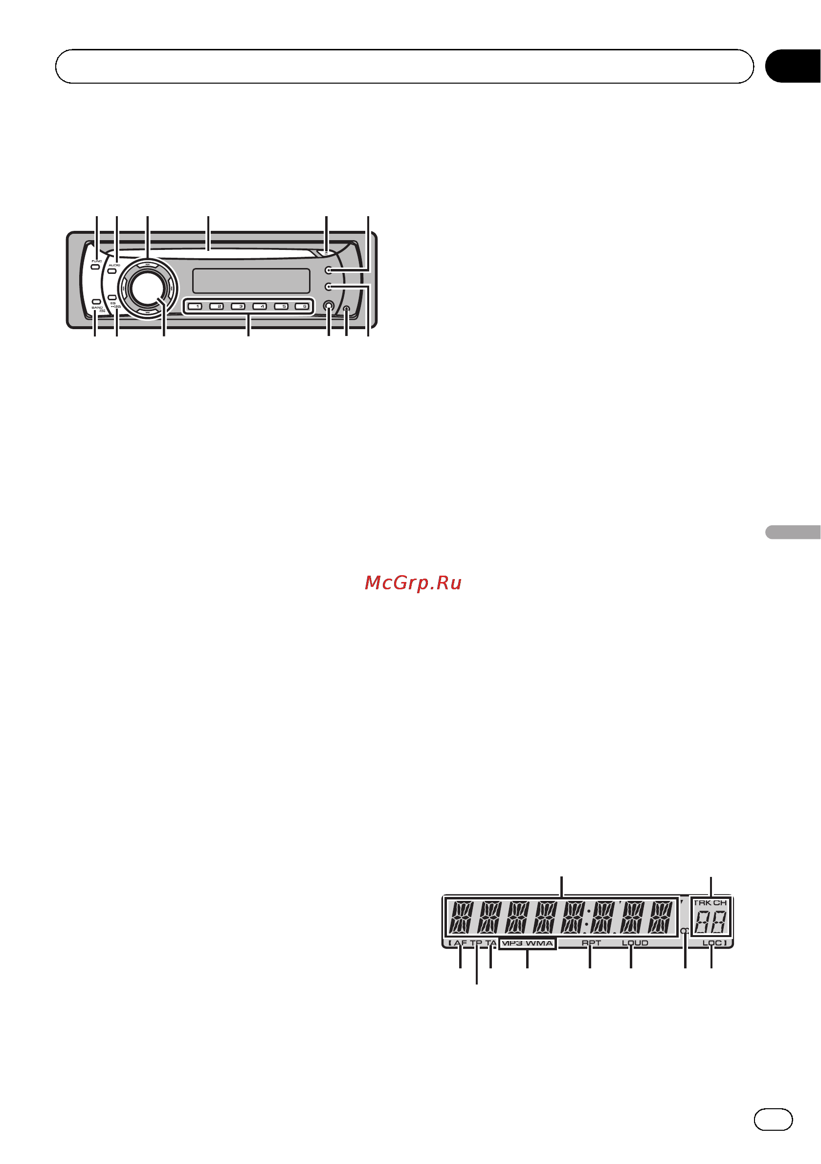 Pioneer DEH-1100MP [61/134] D c a 8 9 7