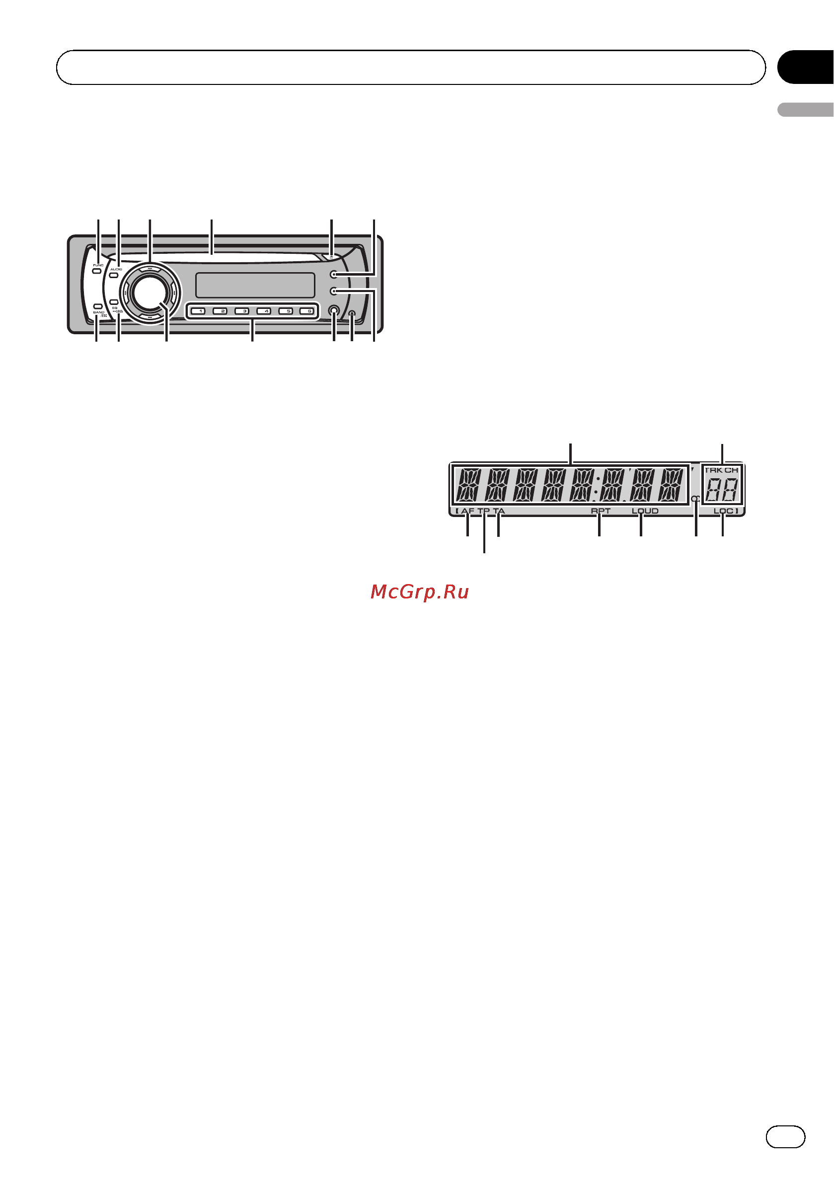 Pioneer DEH-112E [5/107] Operating this unit