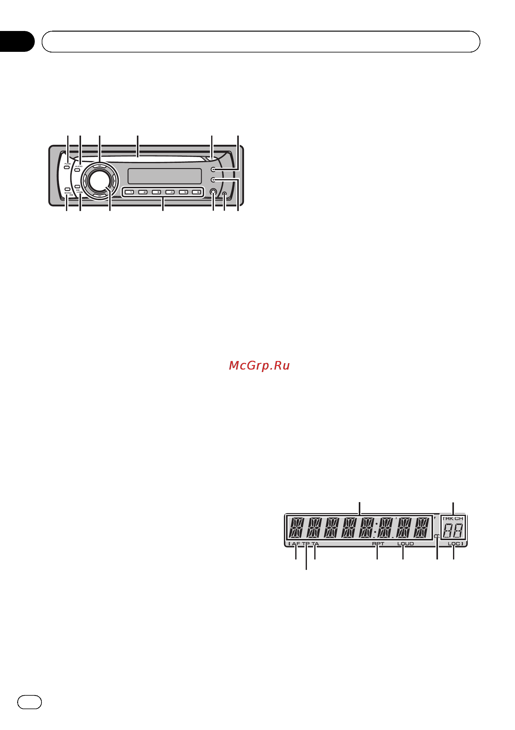 Pioneer DEH-112E [64/107] Funzionamento dell unità