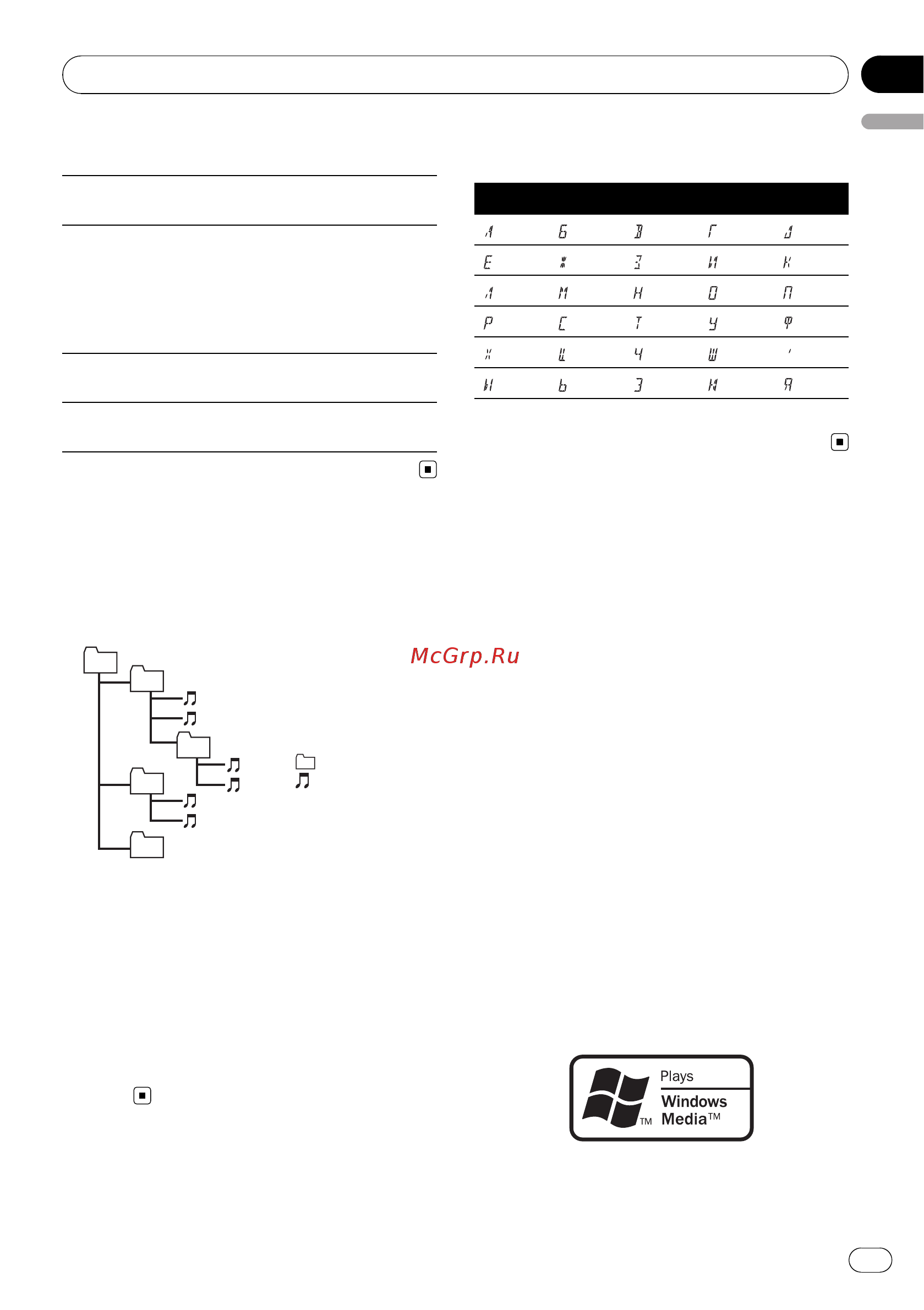 Pioneer DEH-1200MP [11/94] Additional information