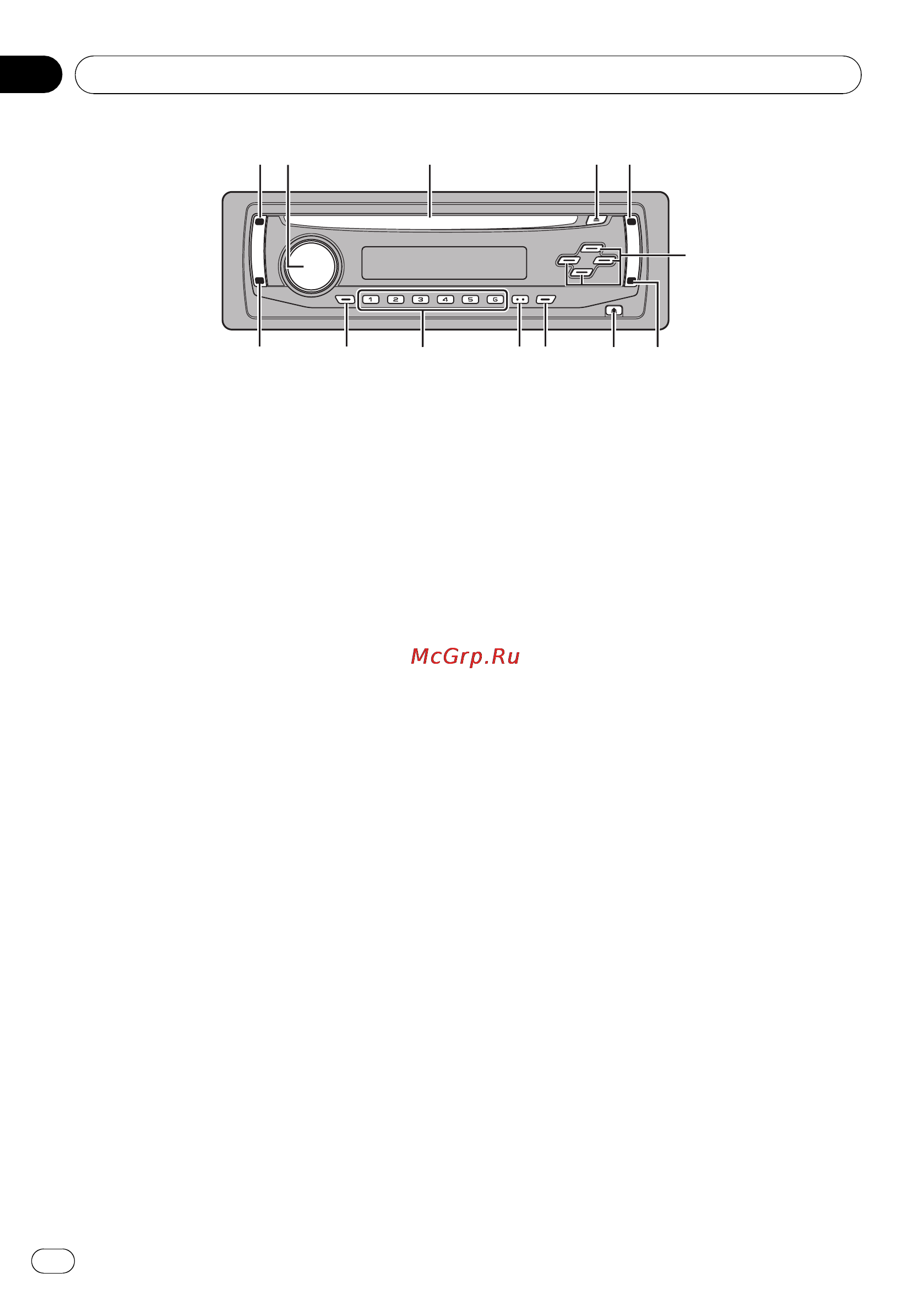 Pioneer DEH-1920R [34/109] Bedienung des geräts