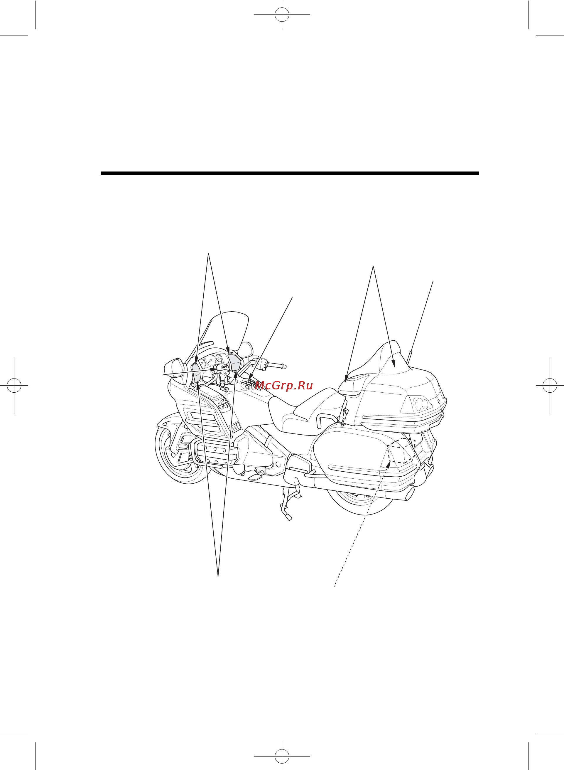 Honda GL1800A (2006) [95/196] Прочее оборудование